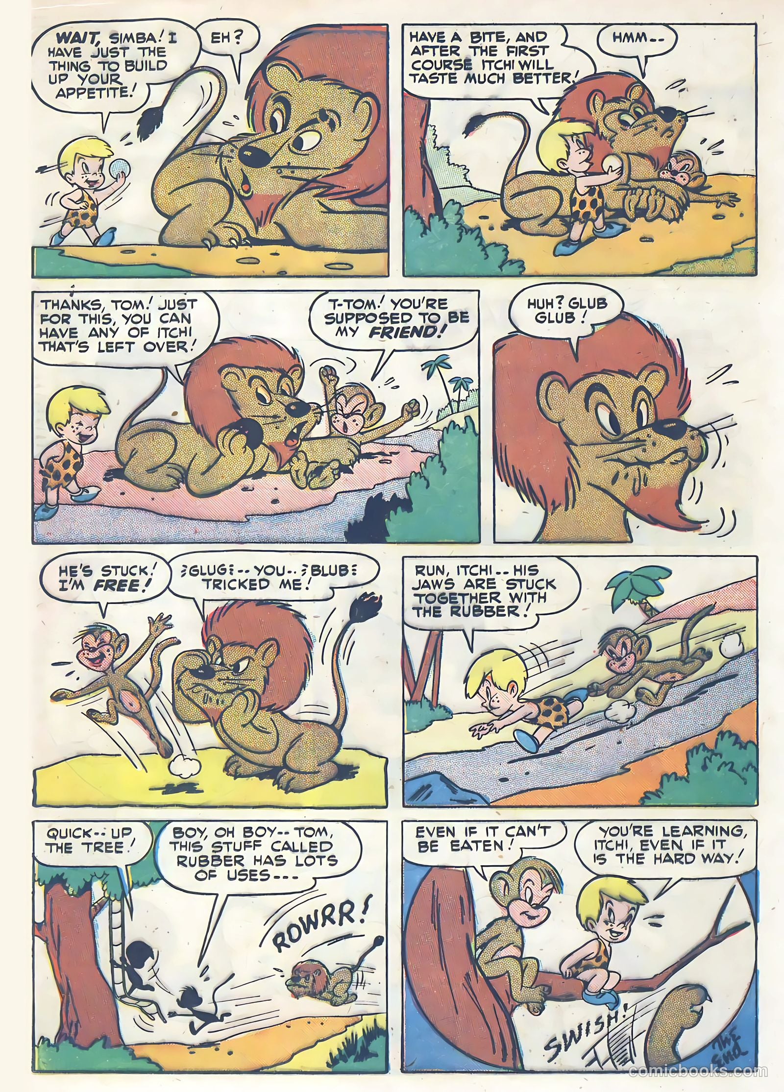 Tom-Tom the Jungle Boy #1 — page 16 of 36