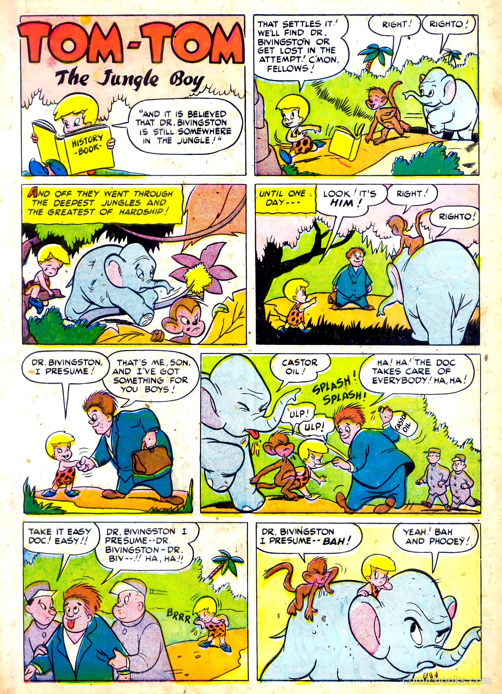 Tom-Tom the Jungle Boy #2 — page 9 of 36