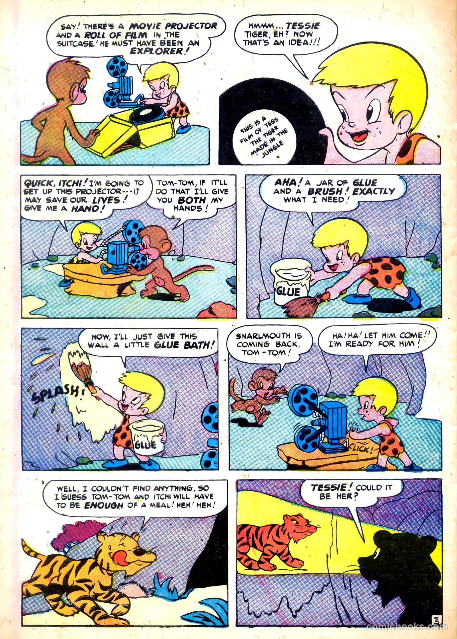 Tom-Tom the Jungle Boy #2 — page 32 of 36