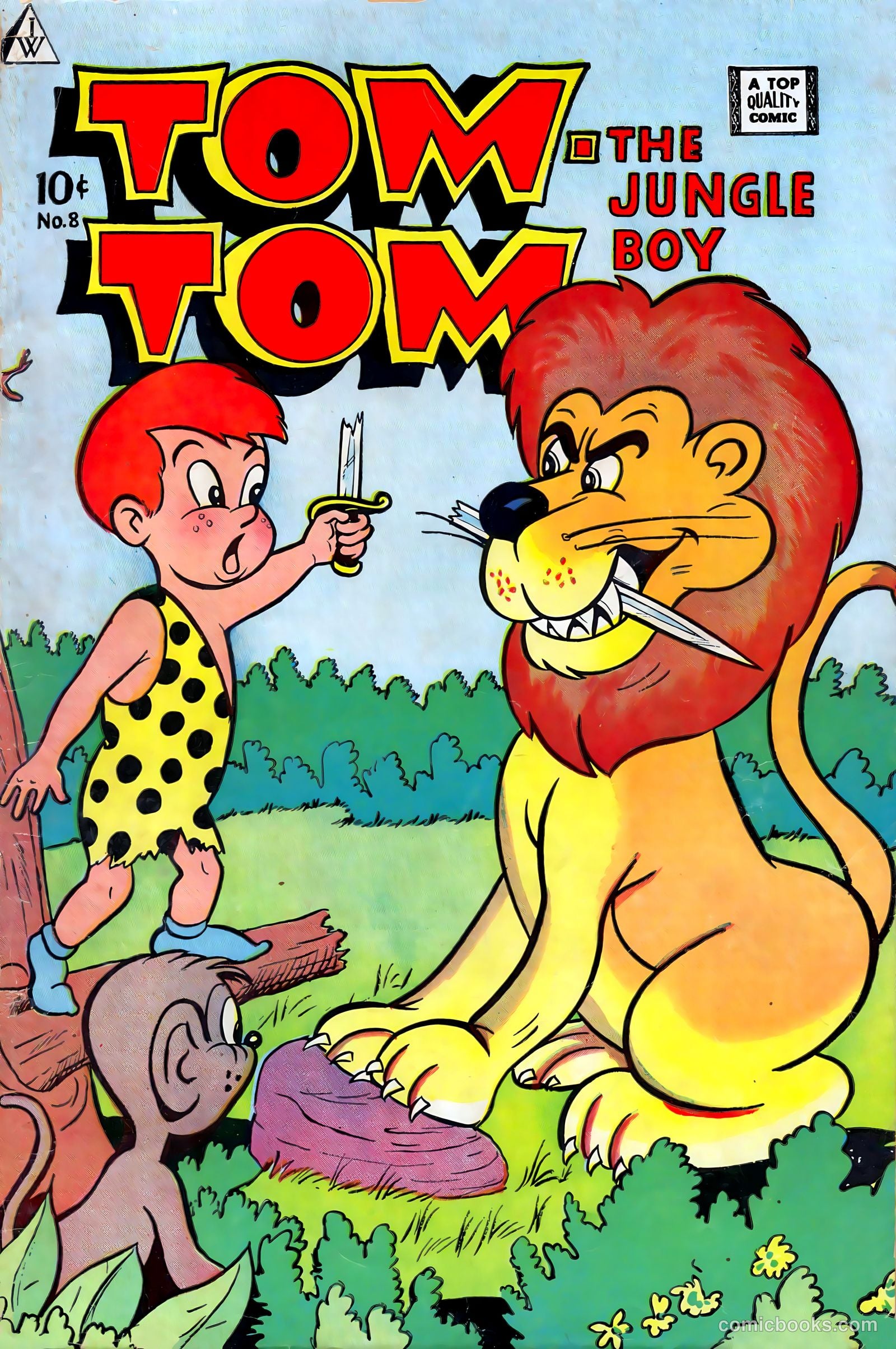 Tom-Tom the Jungle Boy #8 — page 1 of 36