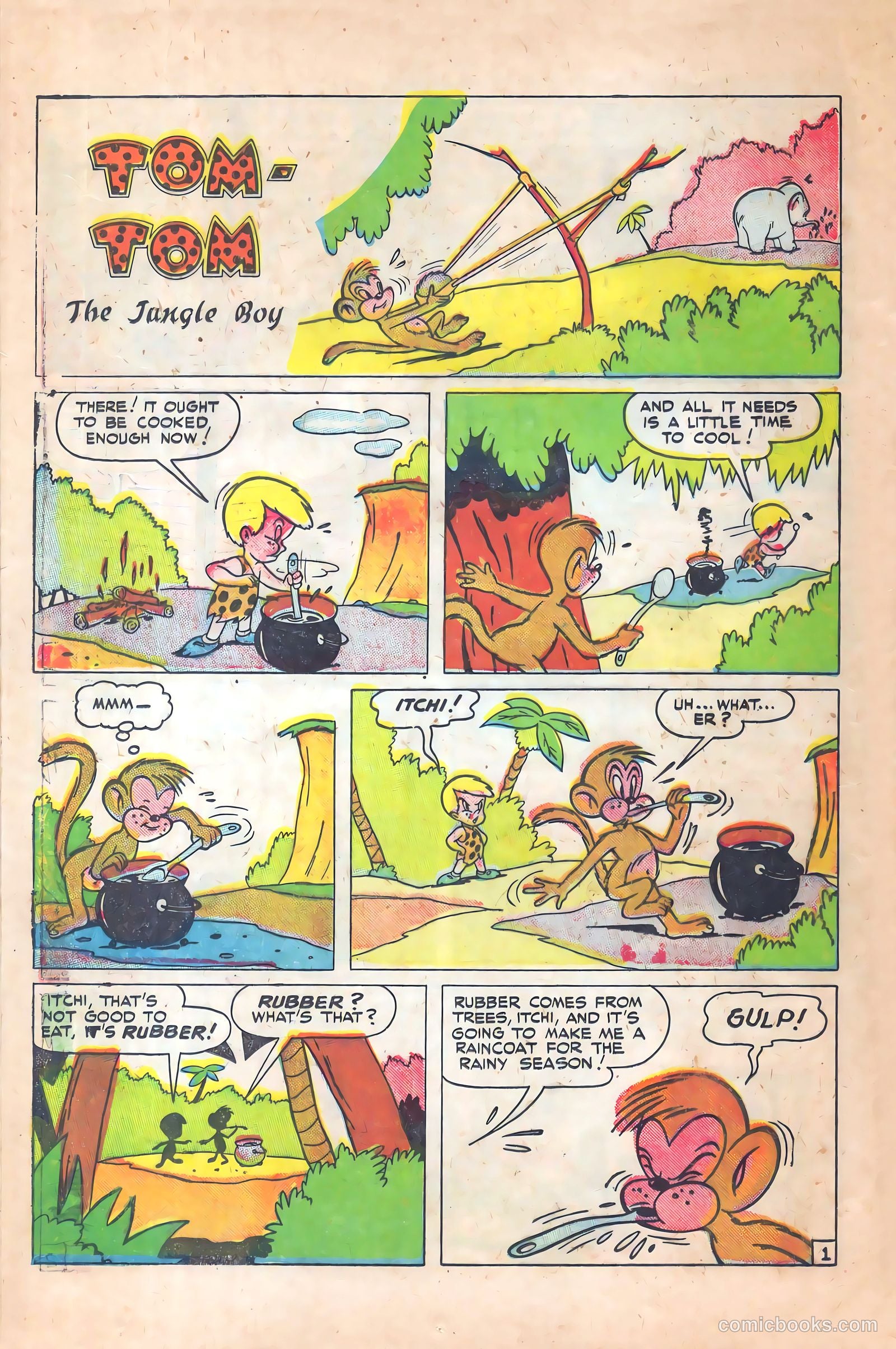Tom-Tom the Jungle Boy #8 — page 12 of 36