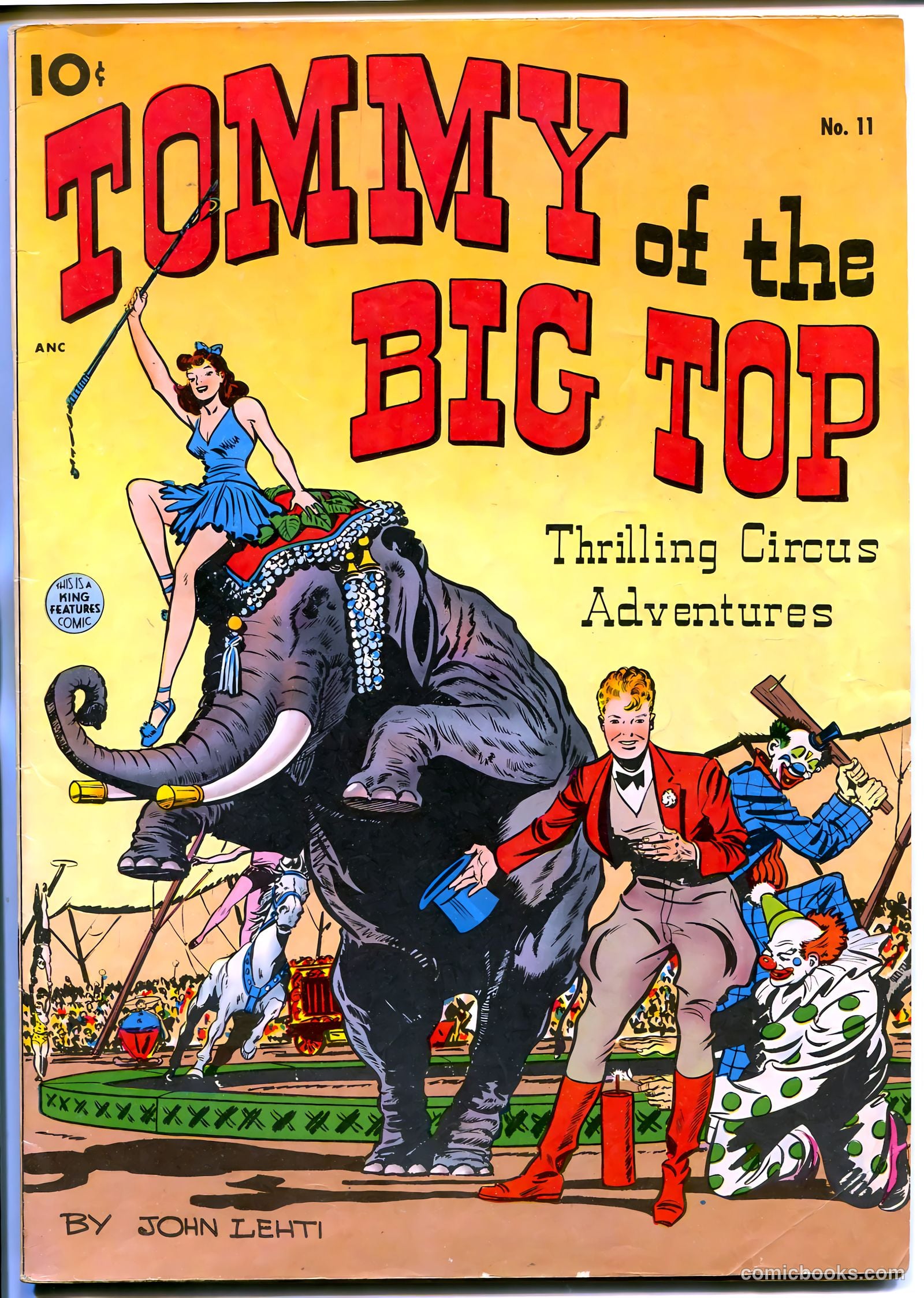 Tommy of the Big Top #11 — page 1 of 52