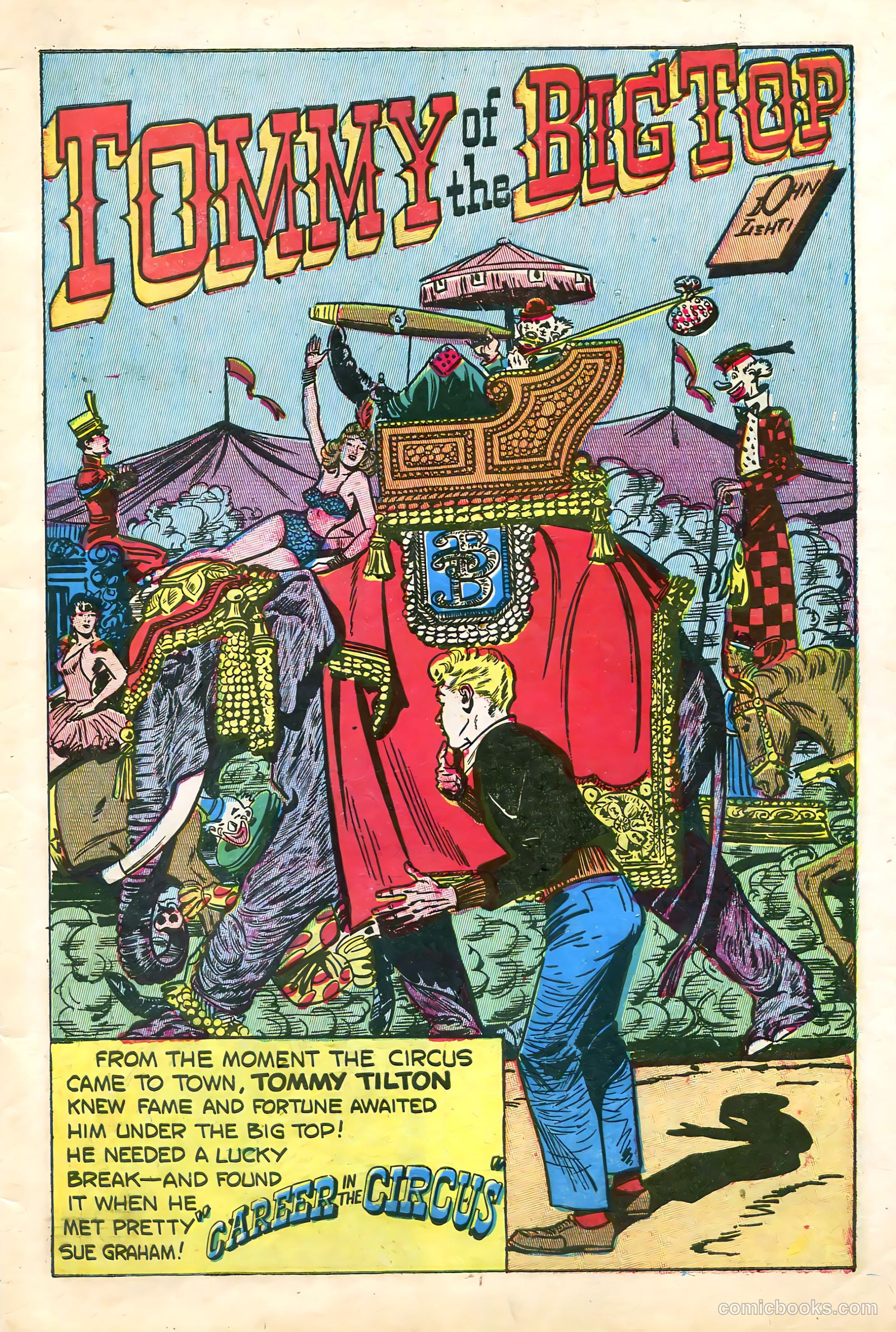 Tommy of the Big Top #11 — page 3 of 52