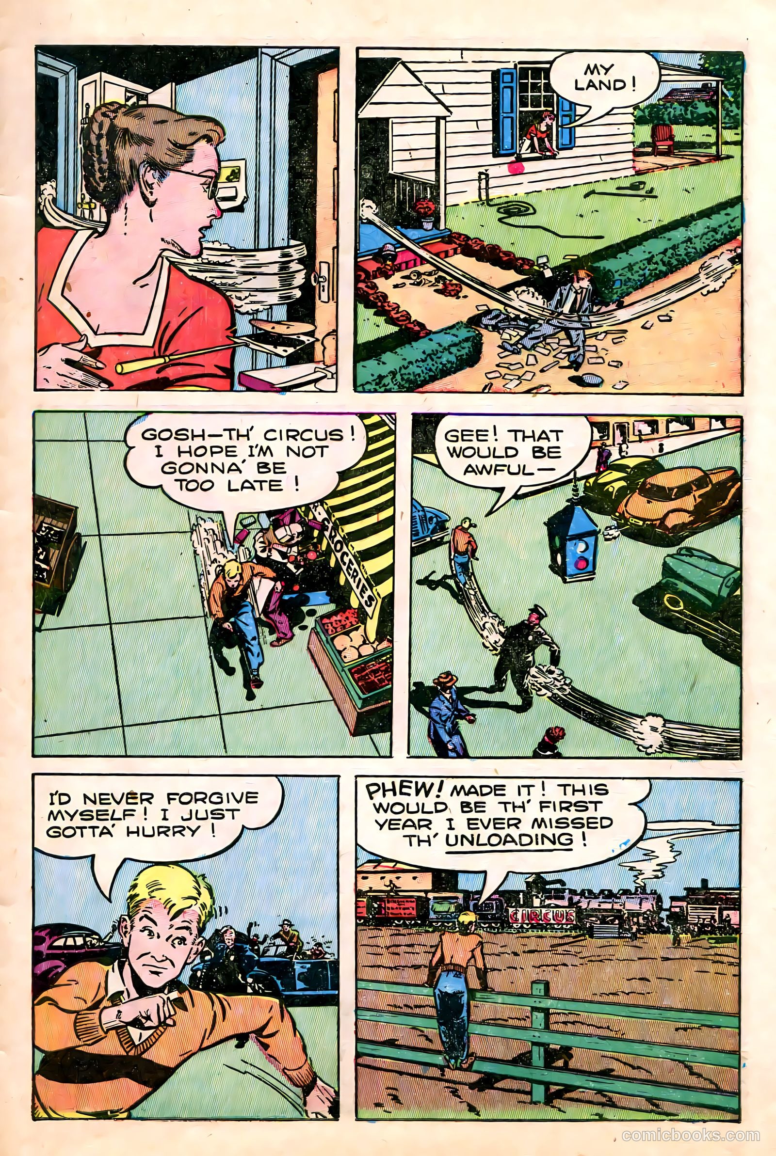 Tommy of the Big Top #11 — page 5 of 52