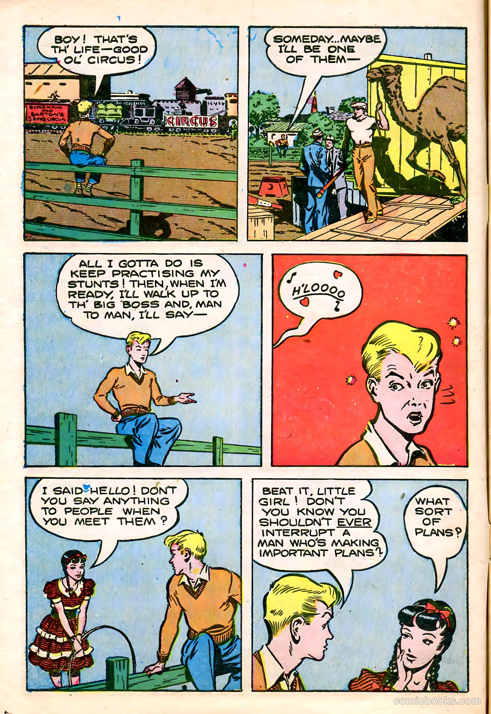 Tommy of the Big Top #11 — page 6 of 52