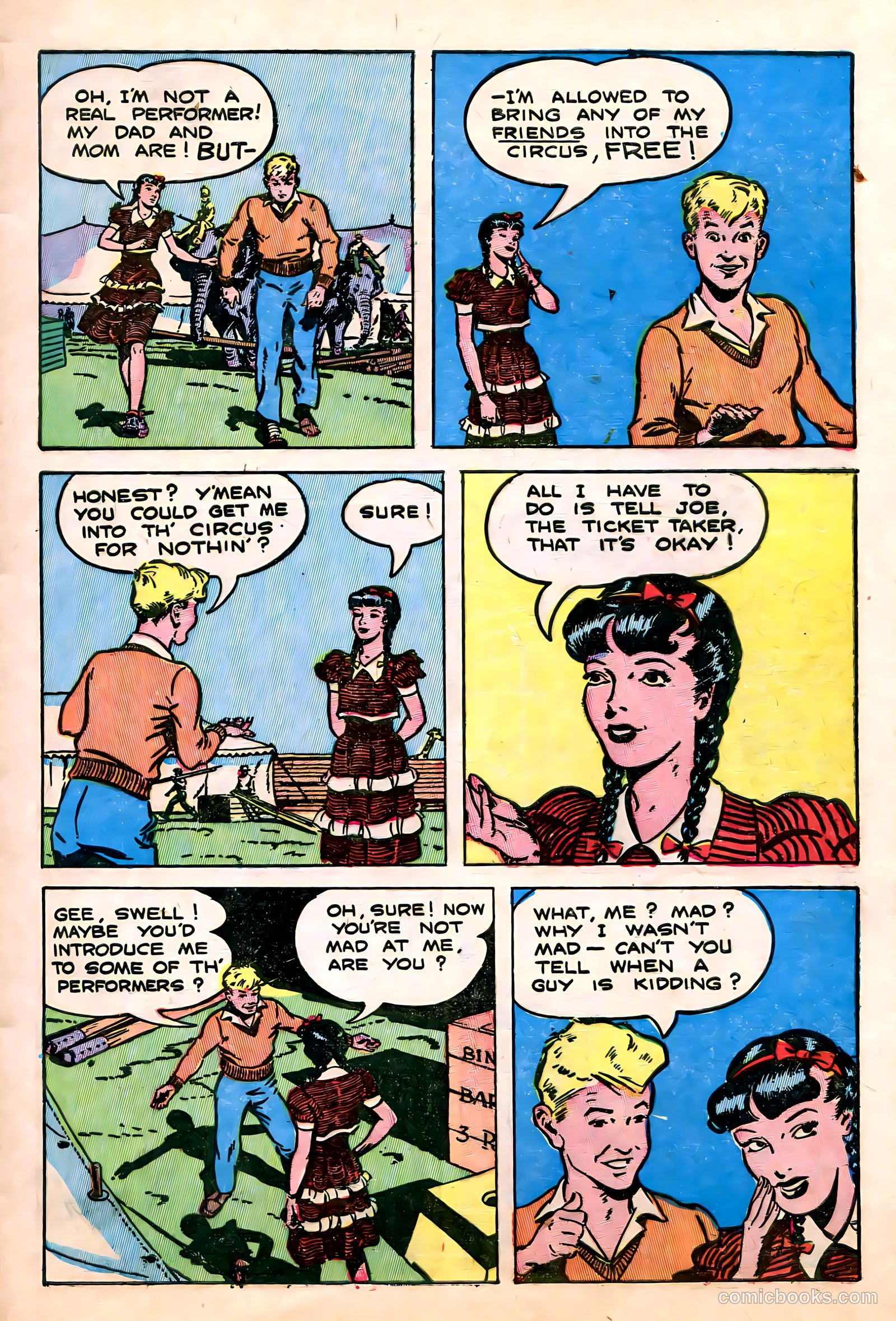 Tommy of the Big Top #11 — page 11 of 52
