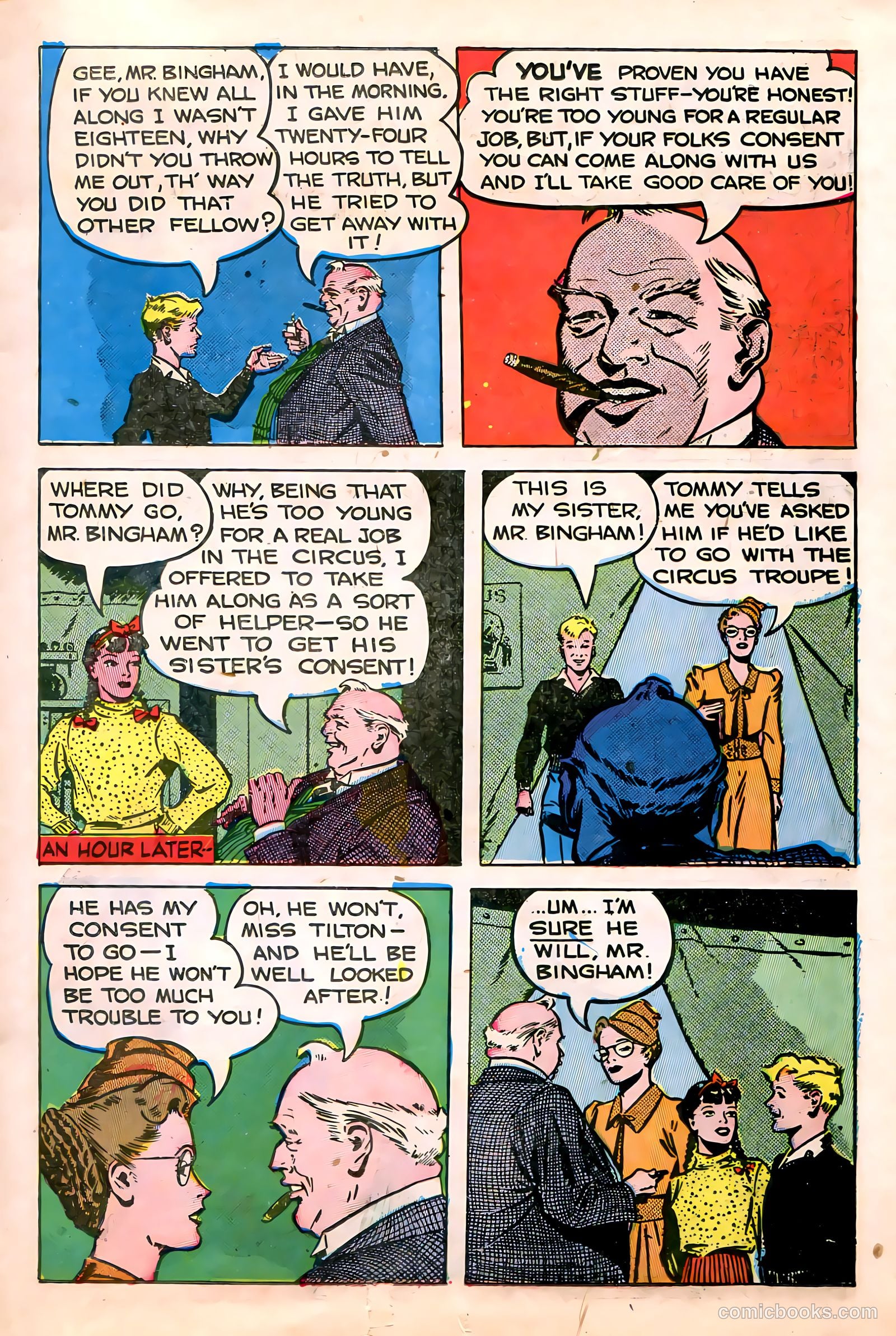 Tommy of the Big Top #11 — page 15 of 52