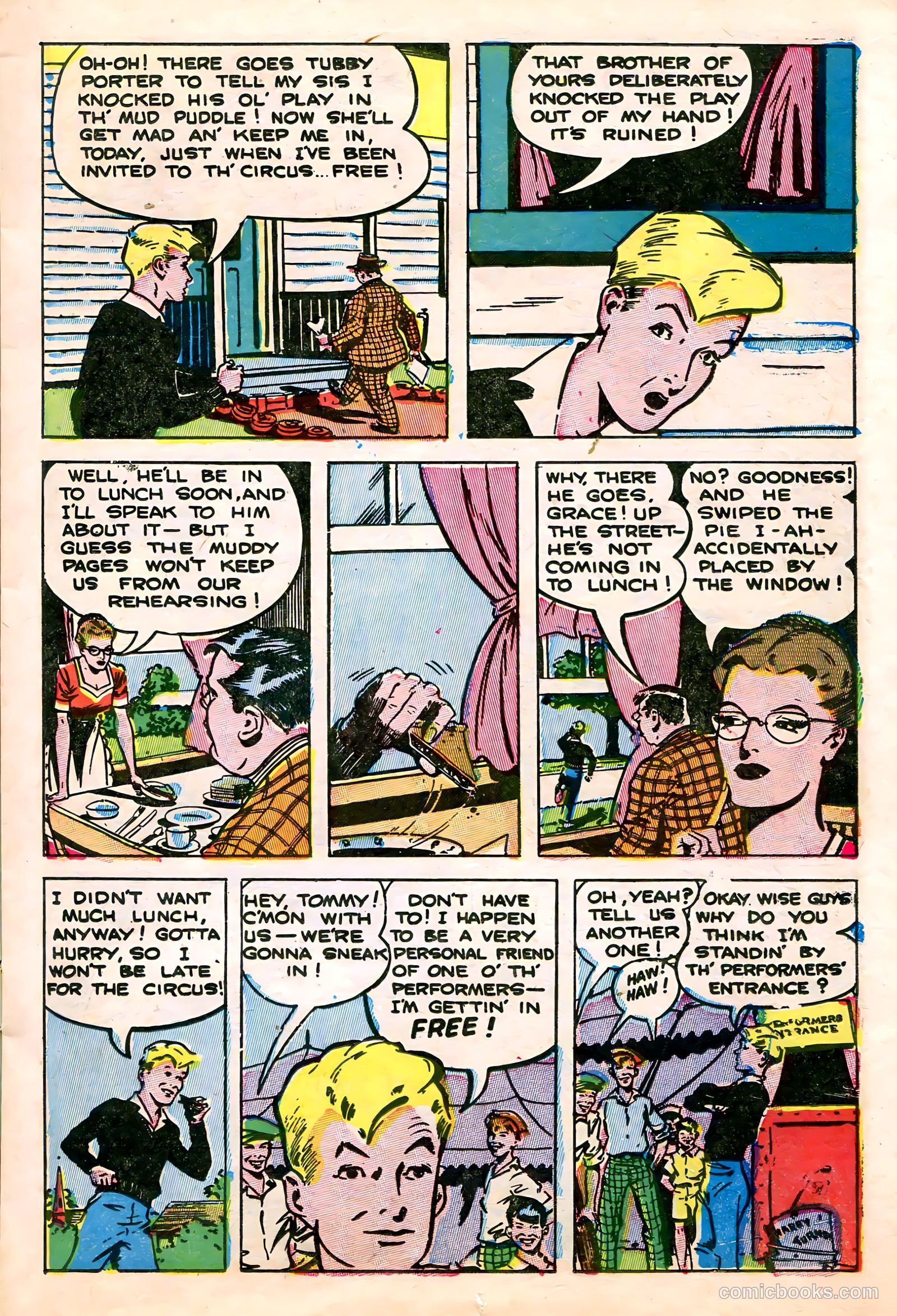 Tommy of the Big Top #11 — page 17 of 52