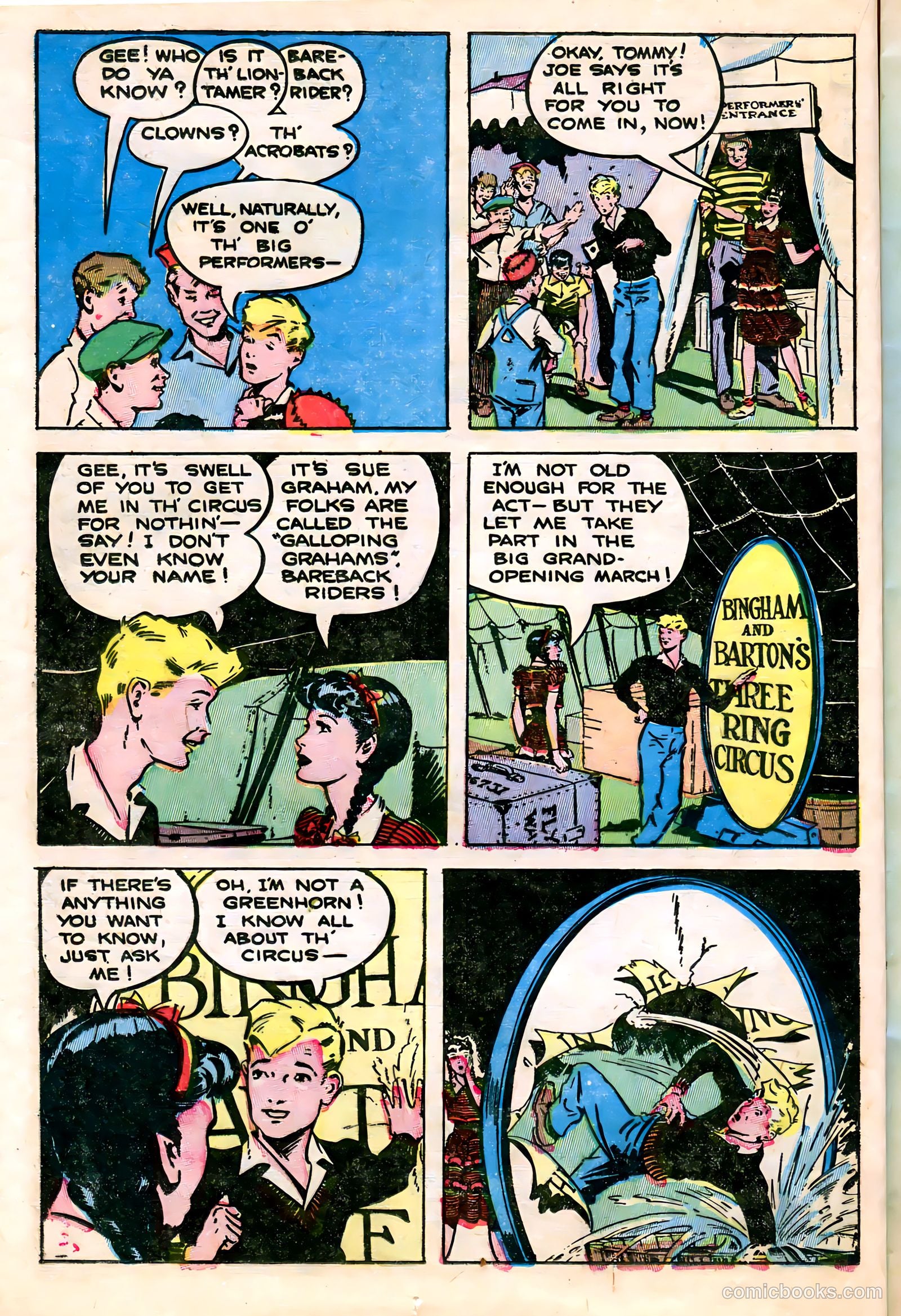 Tommy of the Big Top #11 — page 18 of 52