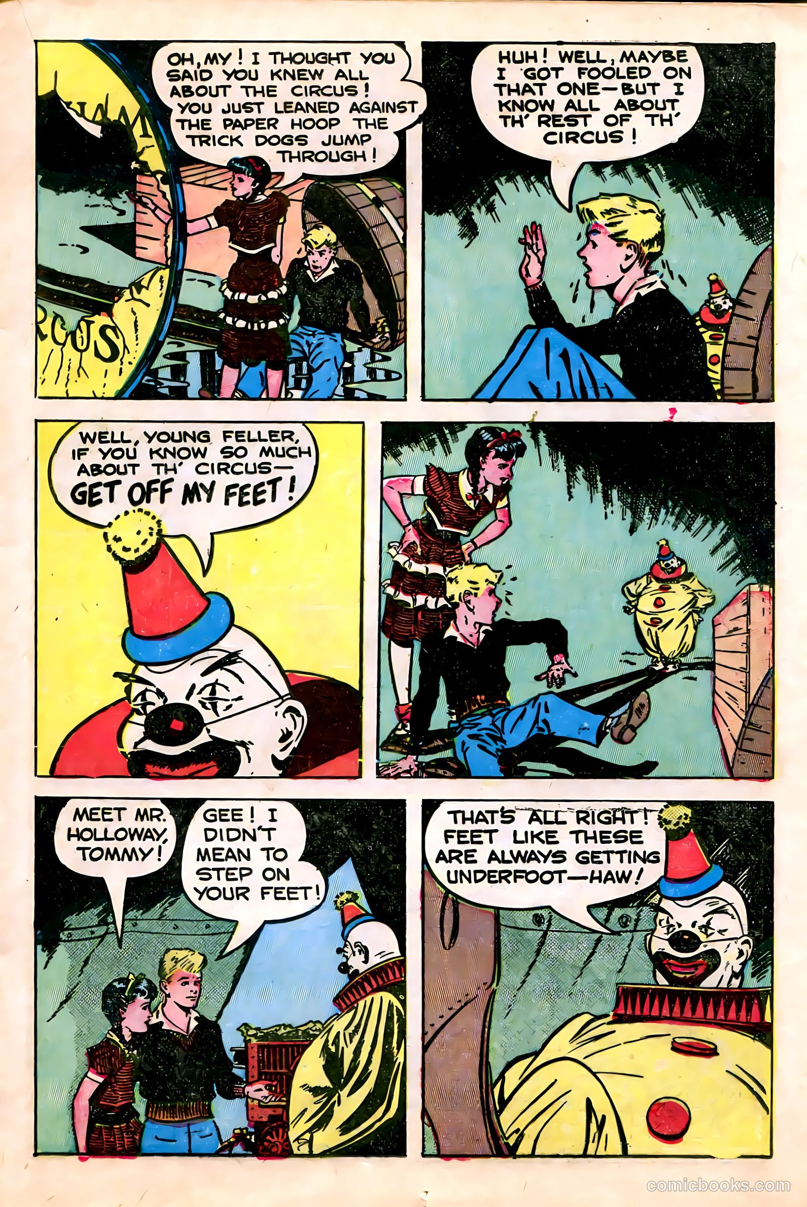 Tommy of the Big Top #11 — page 19 of 52