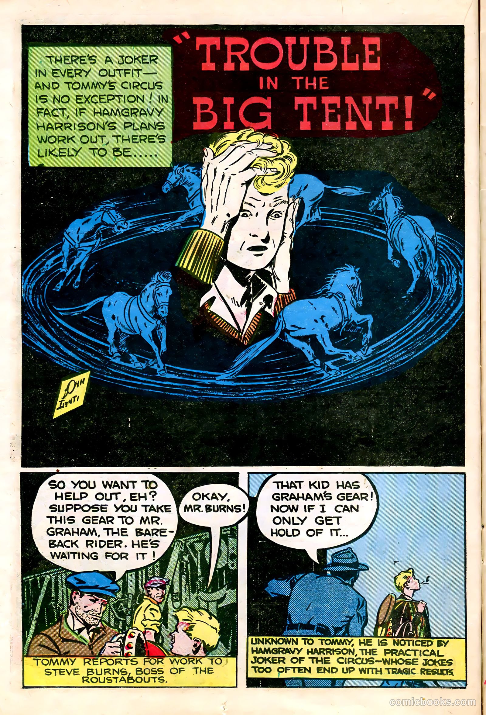 Tommy of the Big Top #11 — page 20 of 52
