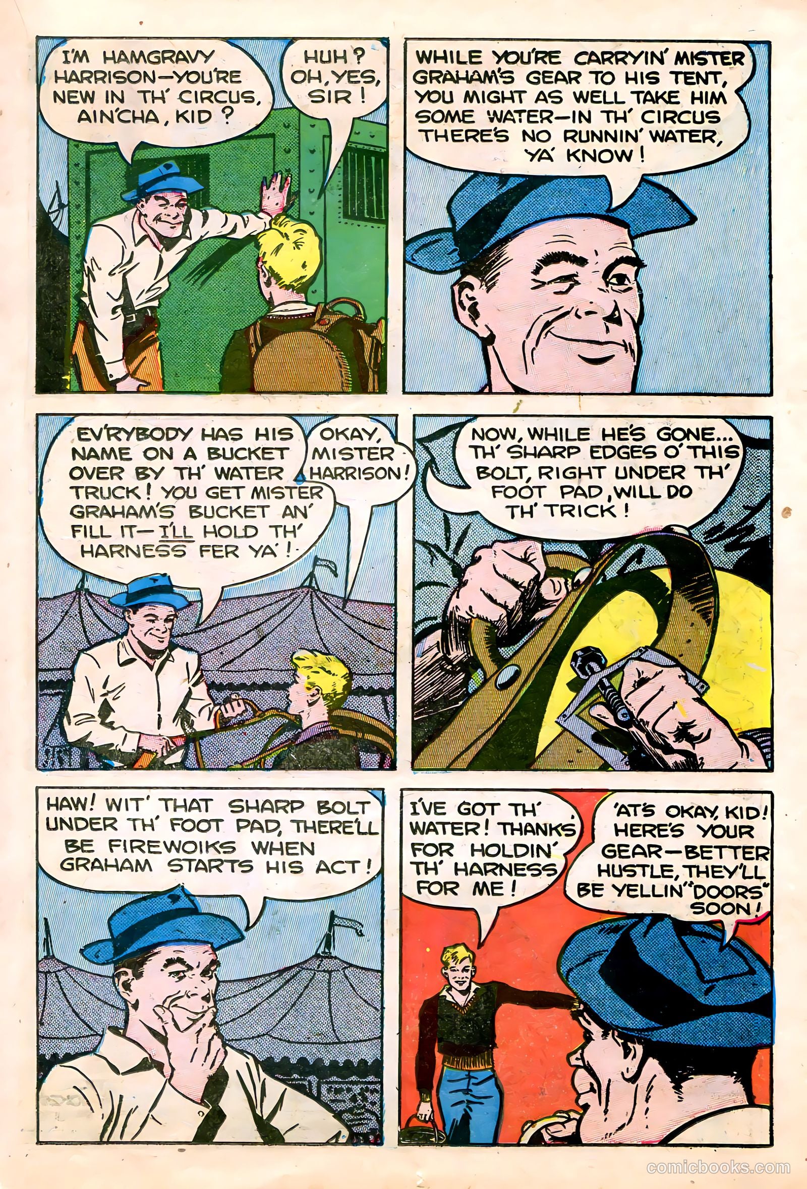 Tommy of the Big Top #11 — page 21 of 52