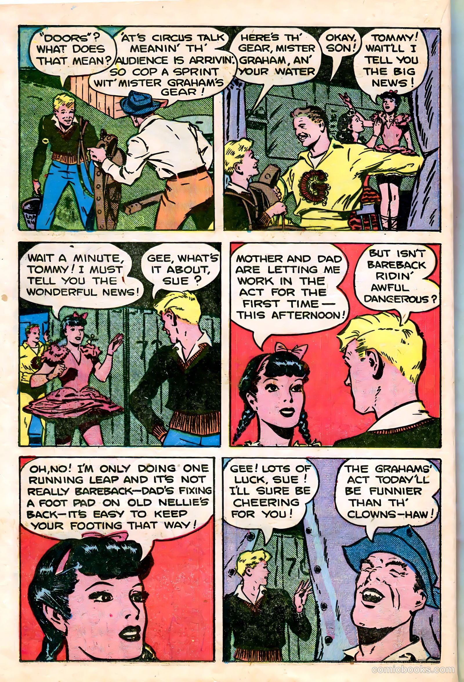 Tommy of the Big Top #11 — page 22 of 52