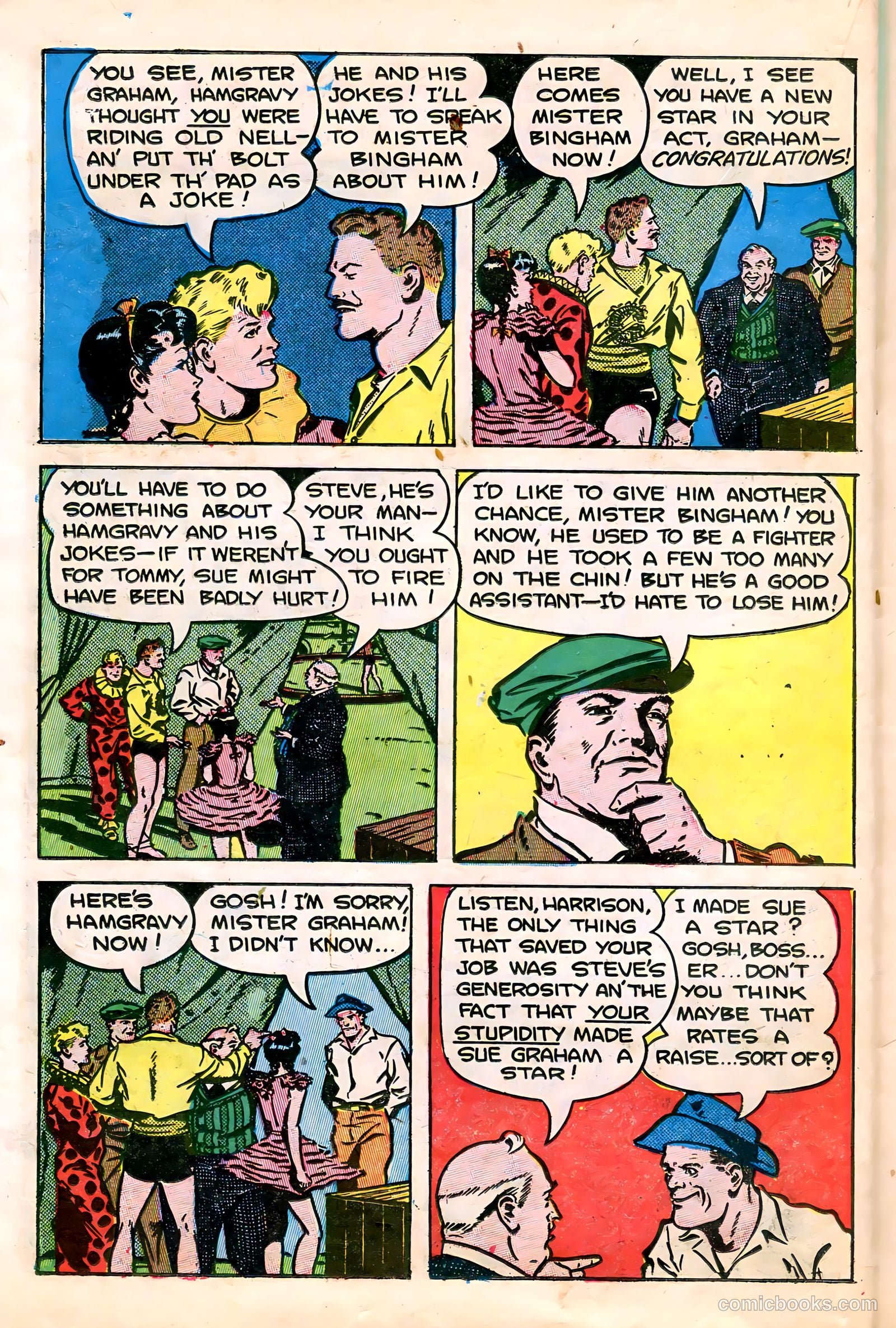 Tommy of the Big Top #11 — page 32 of 52