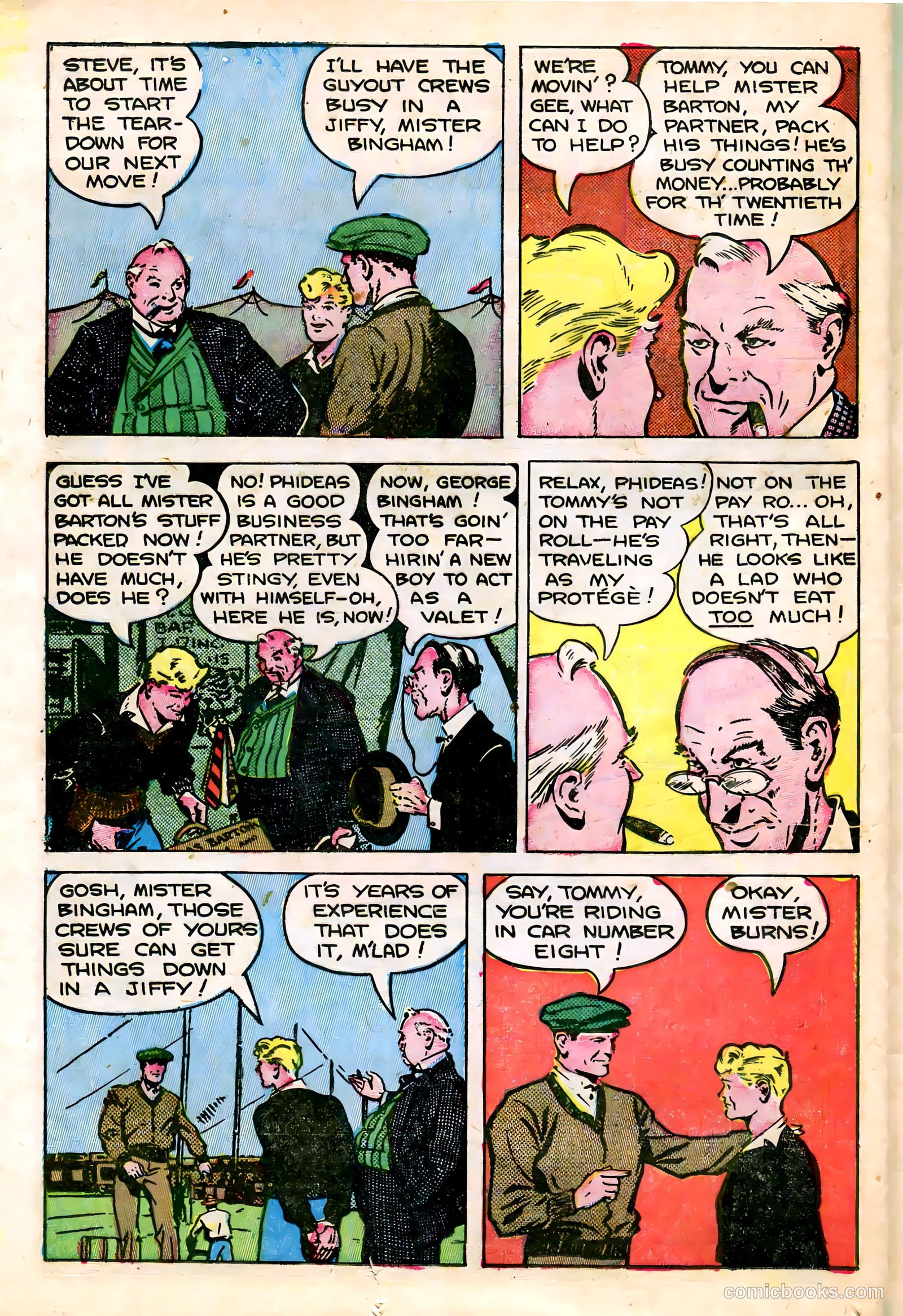 Tommy of the Big Top #11 — page 34 of 52