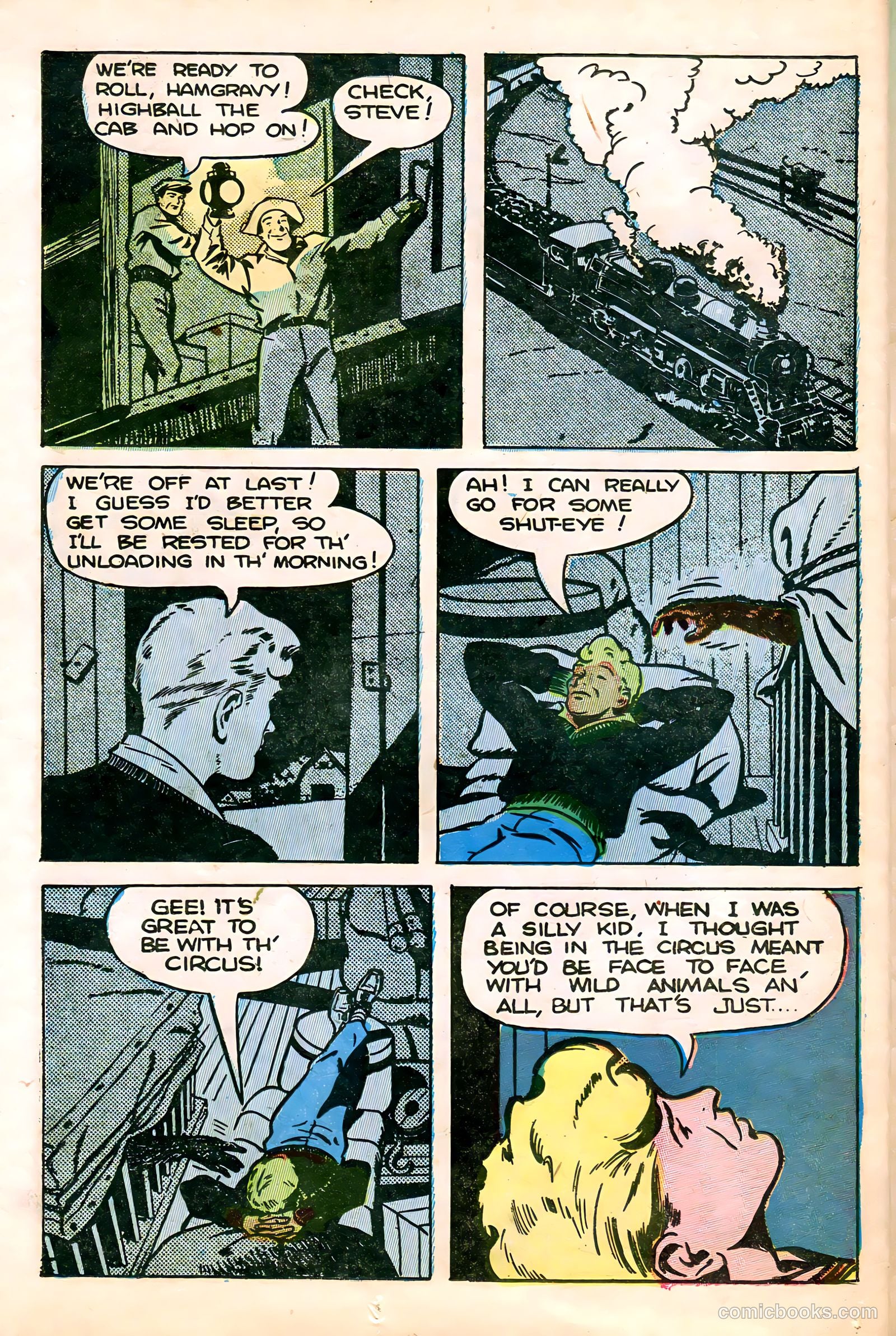 Tommy of the Big Top #11 — page 36 of 52