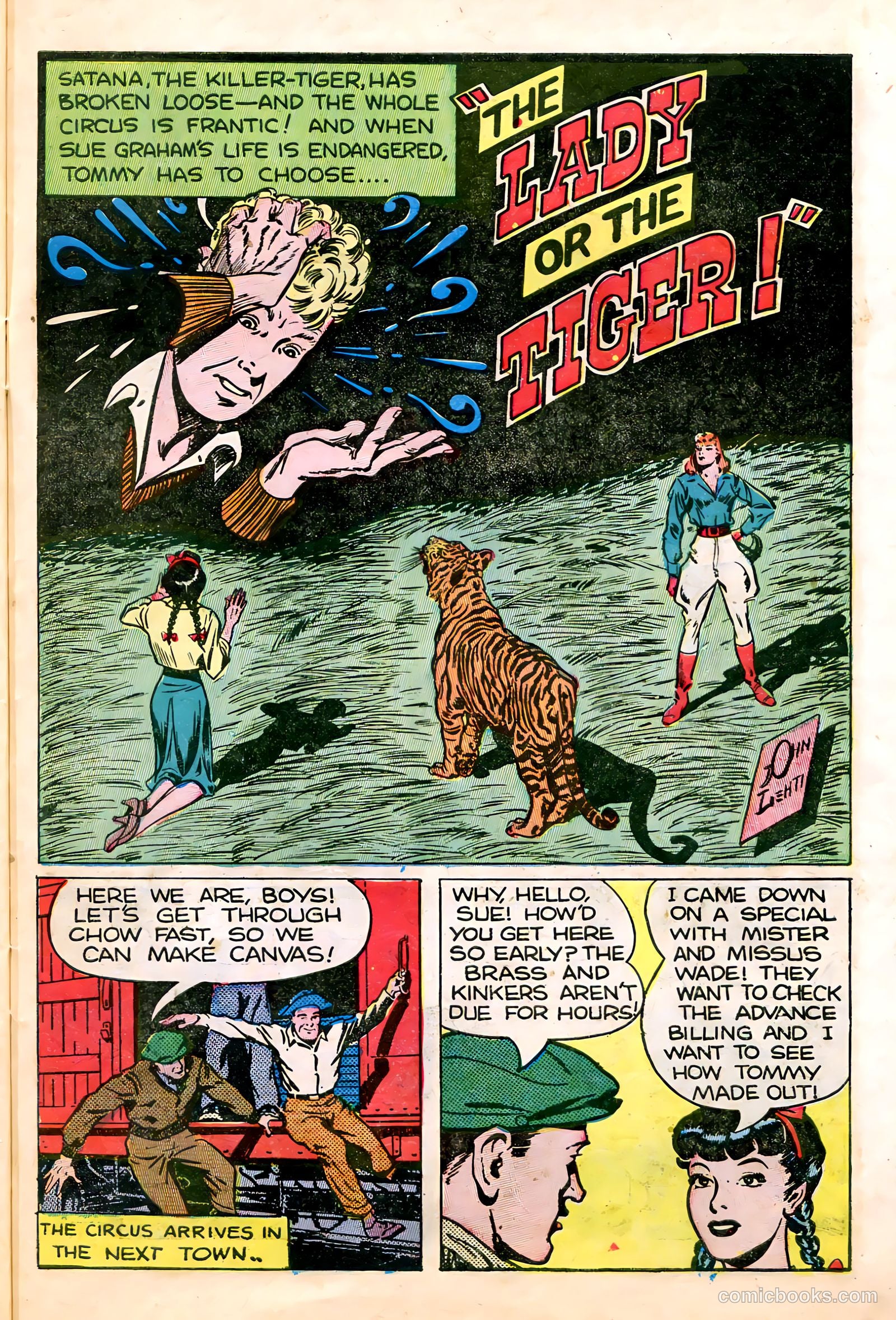 Tommy of the Big Top #11 — page 39 of 52