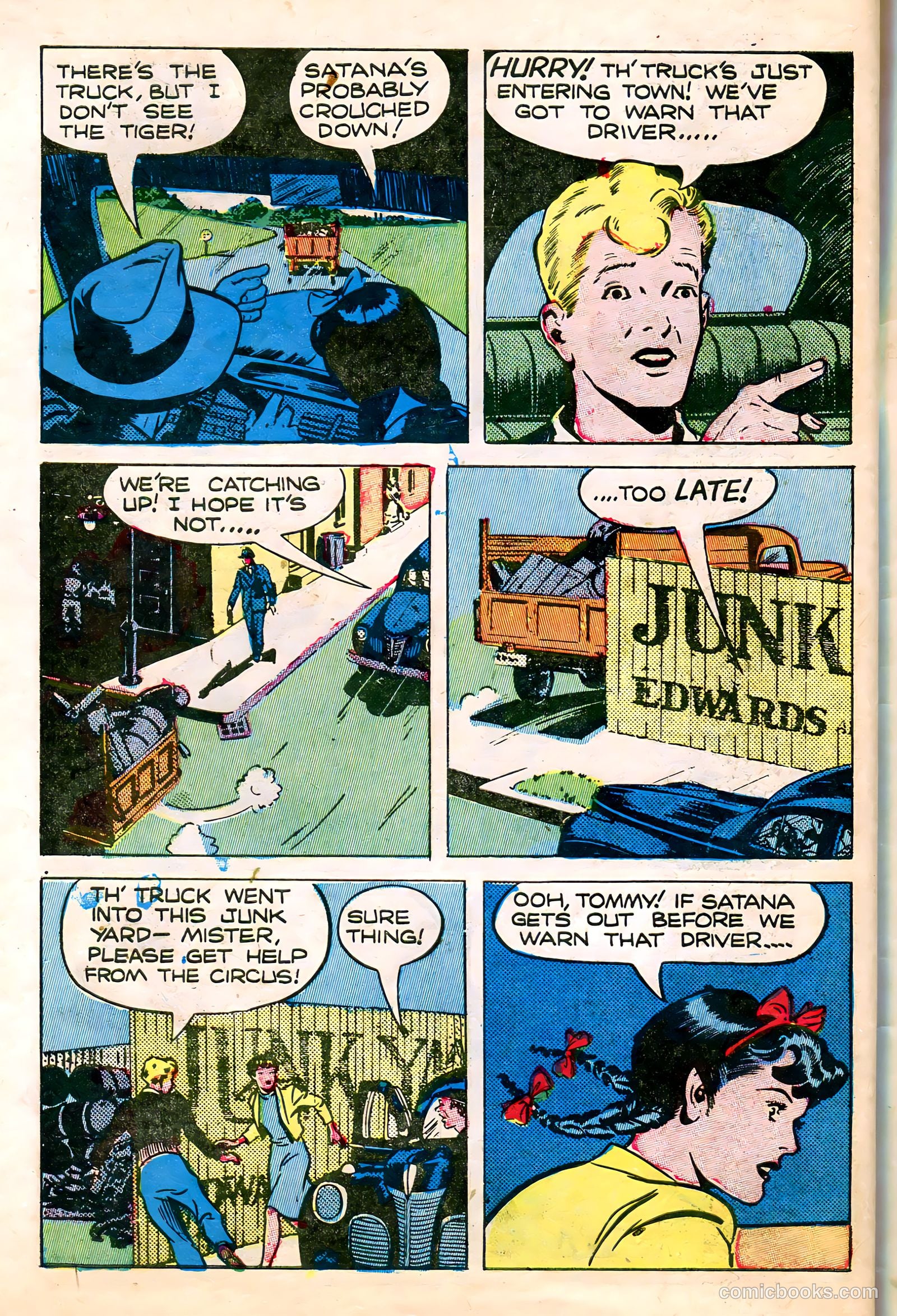Tommy of the Big Top #11 — page 44 of 52