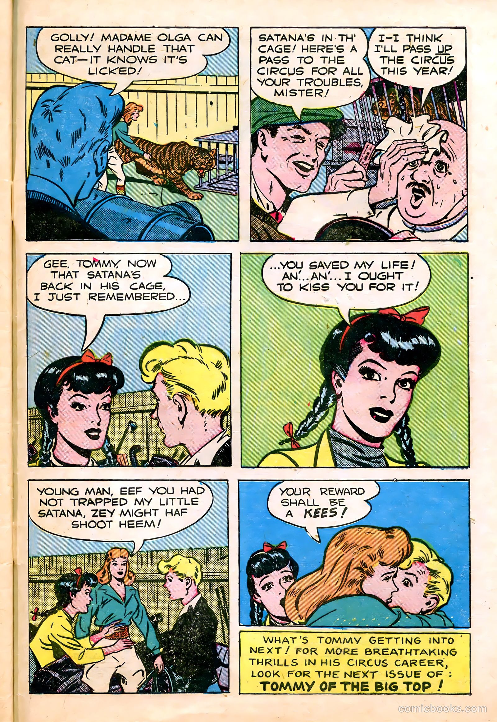 Tommy of the Big Top #11 — page 49 of 52