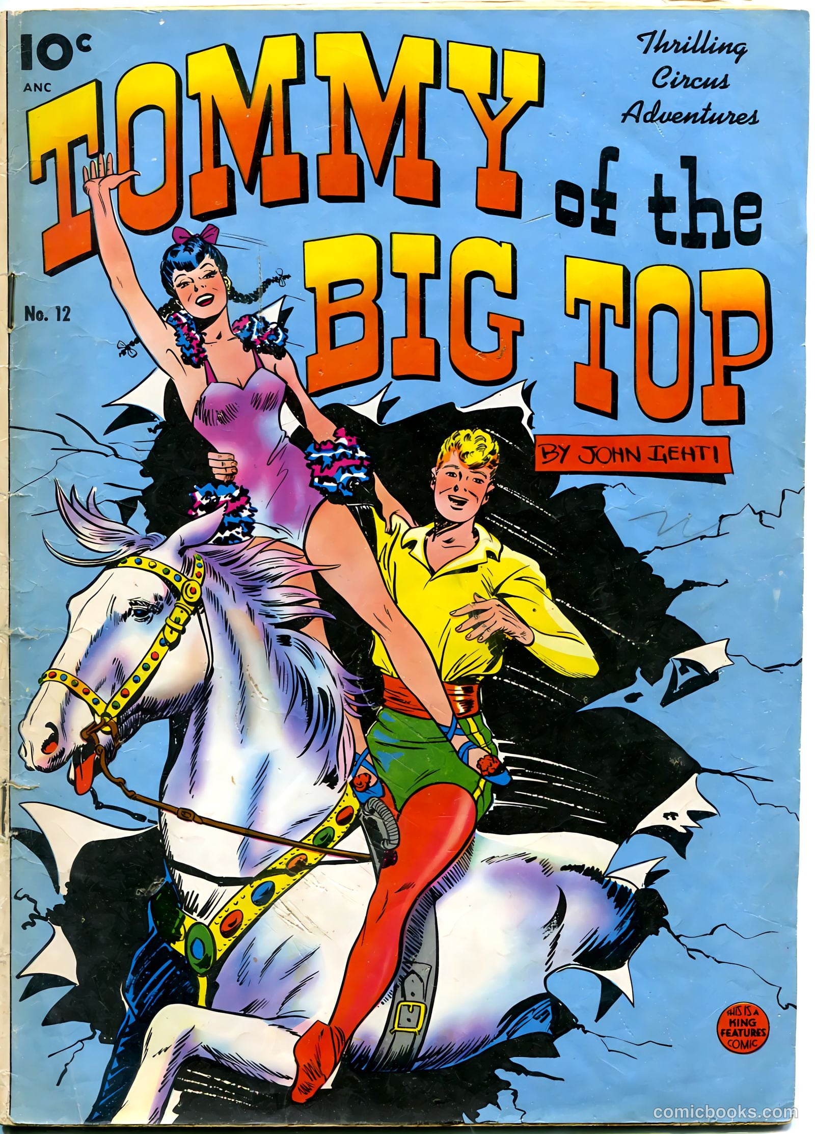 Tommy of the Big Top #12 — page 1 of 36