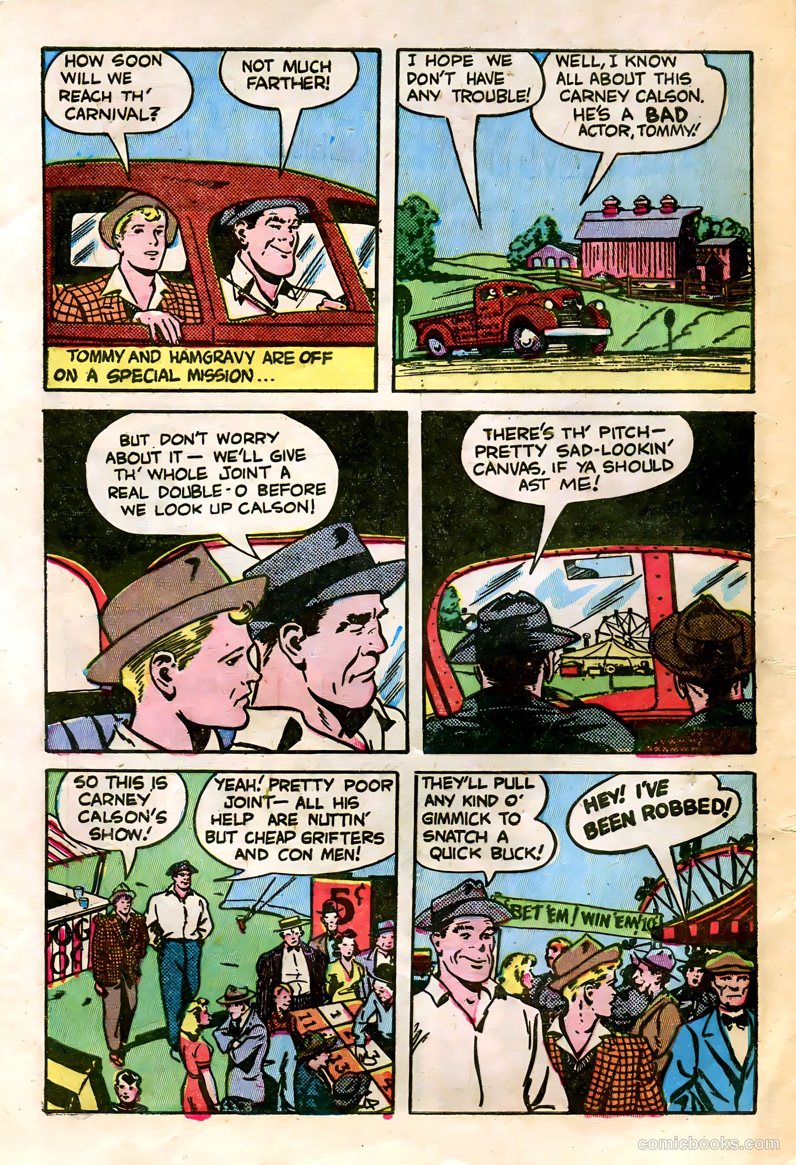 Tommy of the Big Top #12 — page 4 of 36