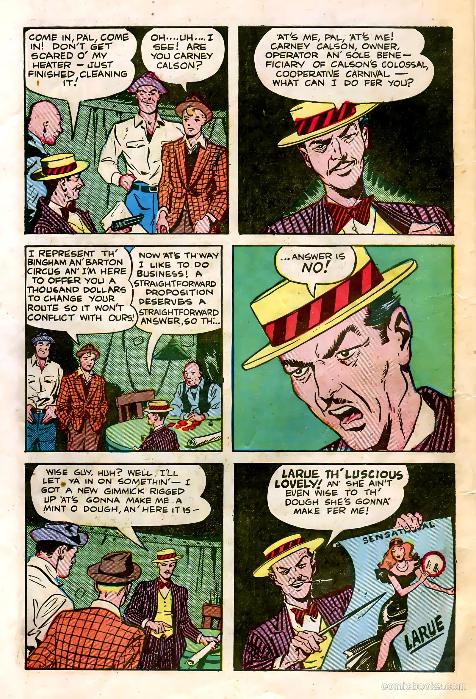Tommy of the Big Top #12 — page 6 of 36