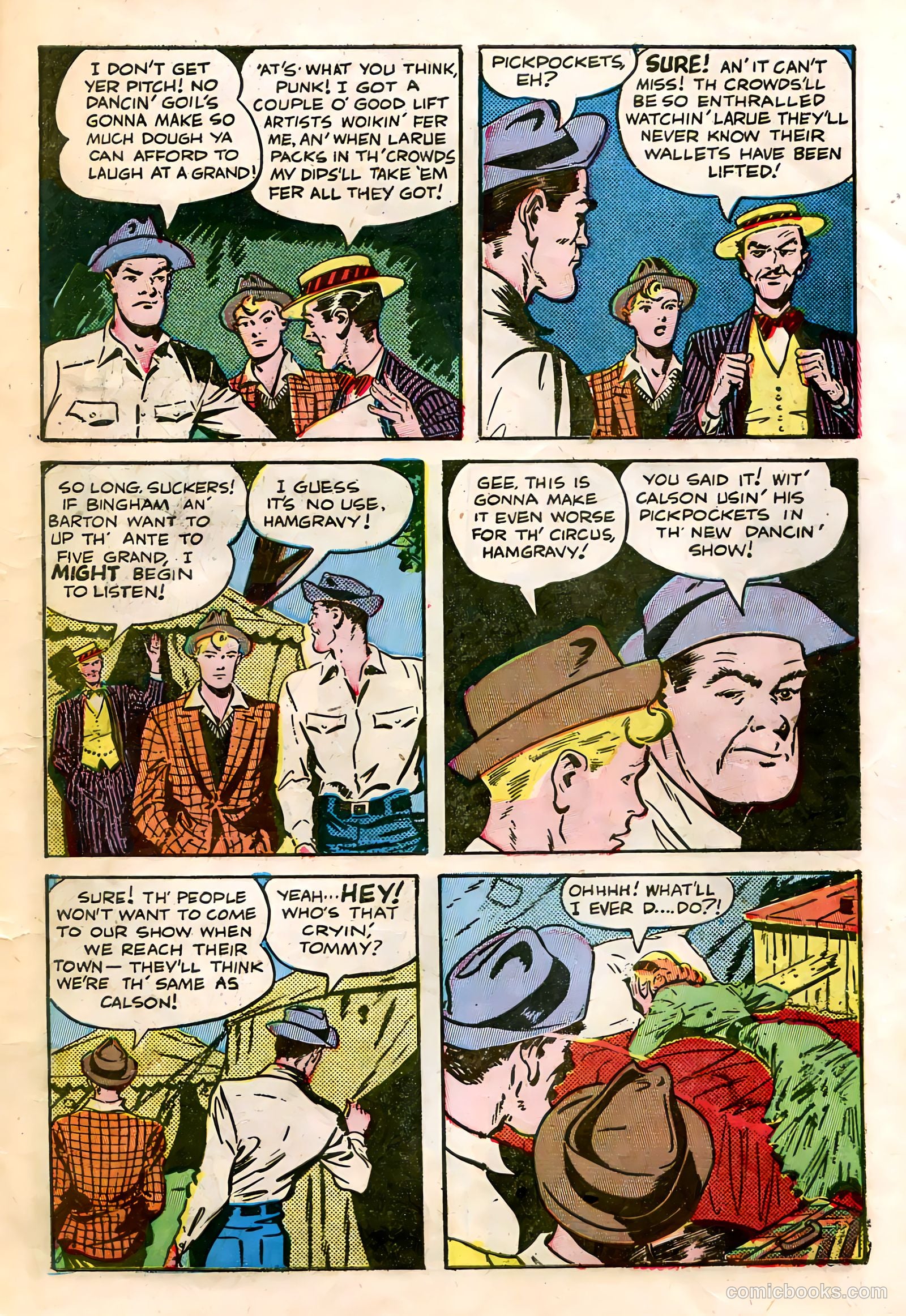 Tommy of the Big Top #12 — page 7 of 36