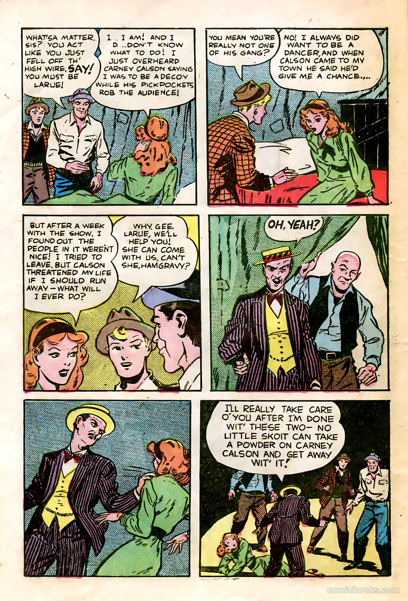 Tommy of the Big Top #12 — page 8 of 36