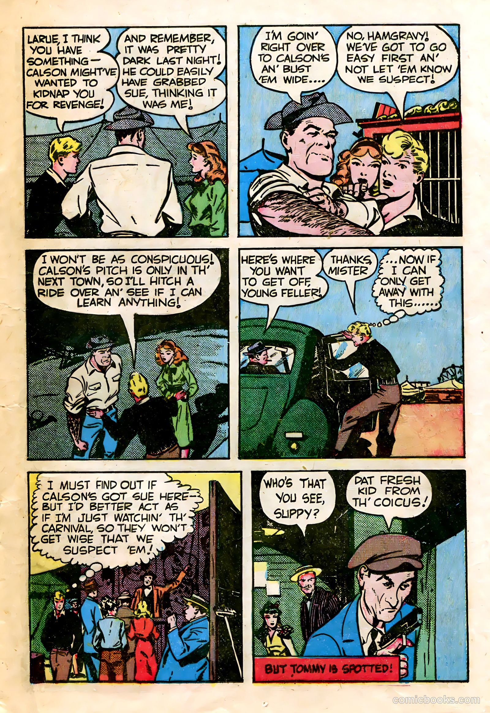Tommy of the Big Top #12 — page 17 of 36