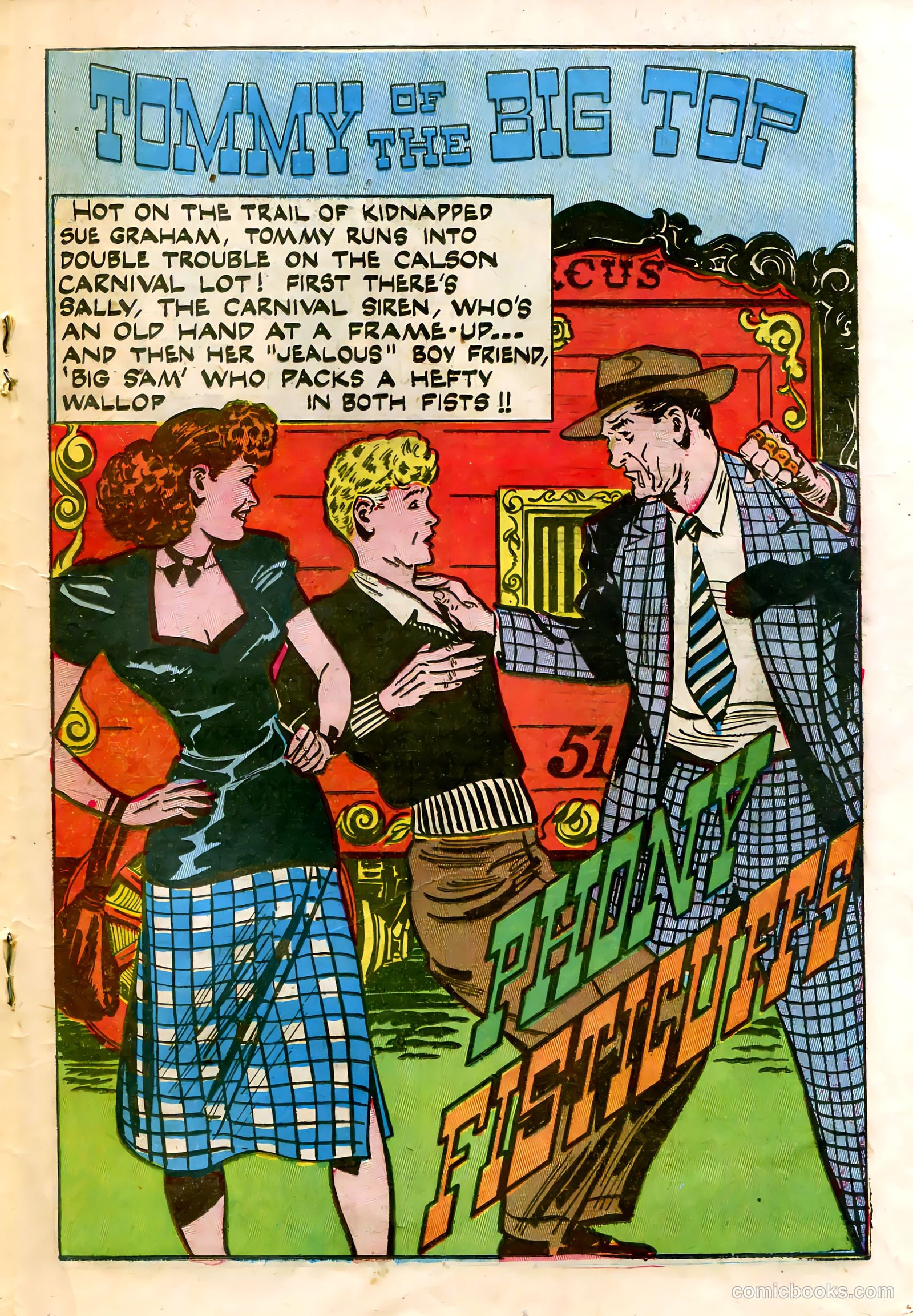 Tommy of the Big Top #12 — page 19 of 36