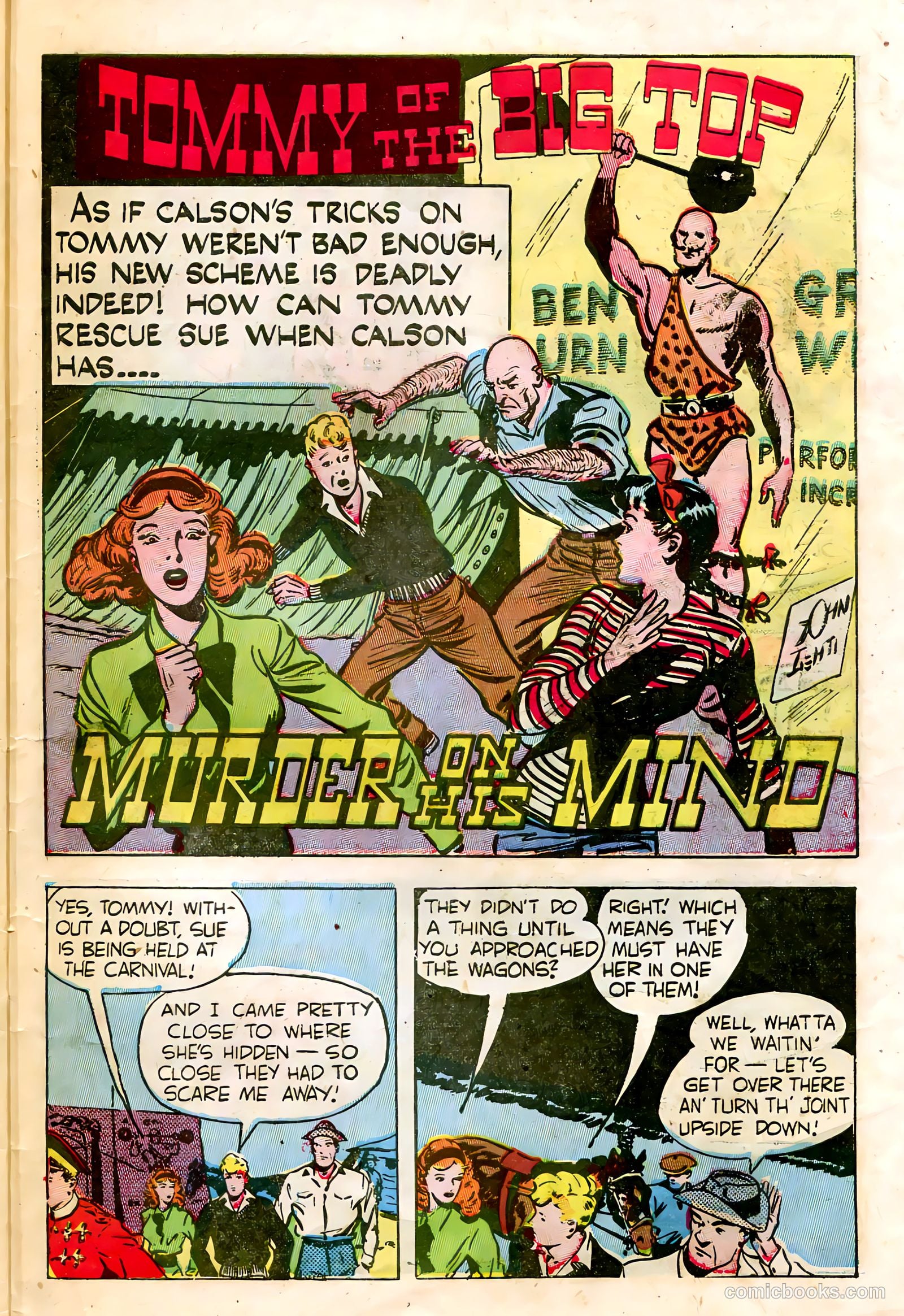 Tommy of the Big Top #12 — page 27 of 36