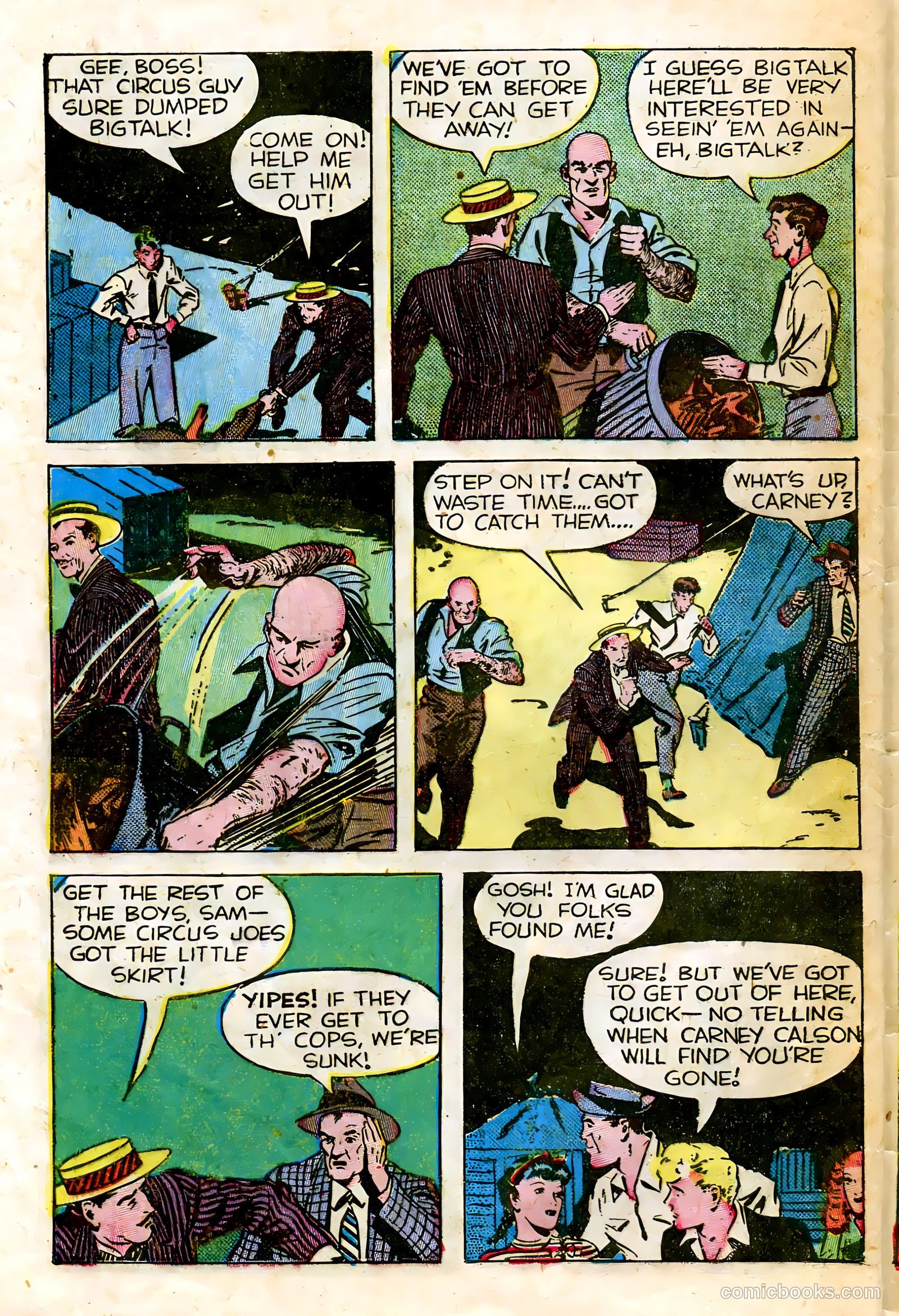 Tommy of the Big Top #12 — page 32 of 36