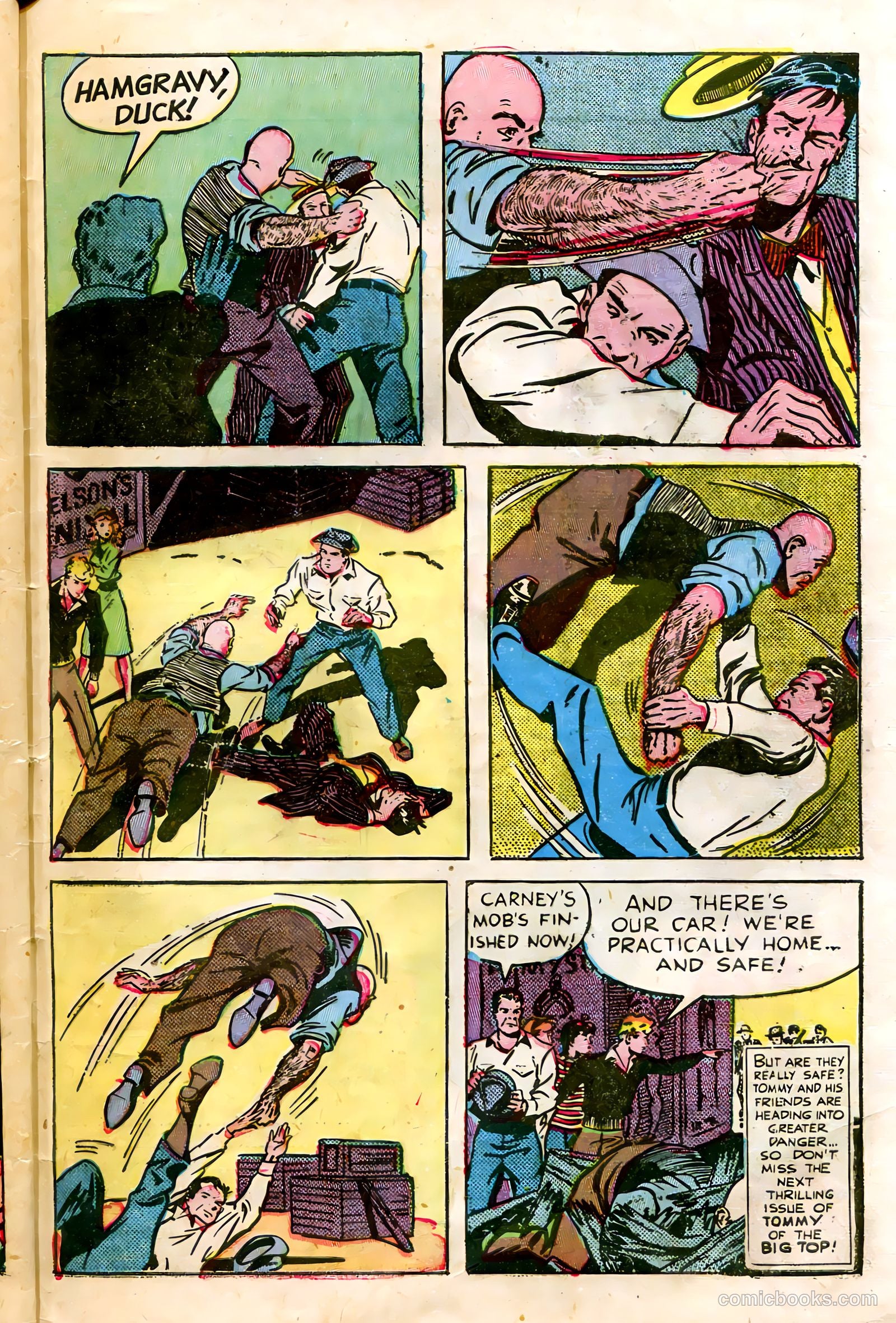 Tommy of the Big Top #12 — page 33 of 36