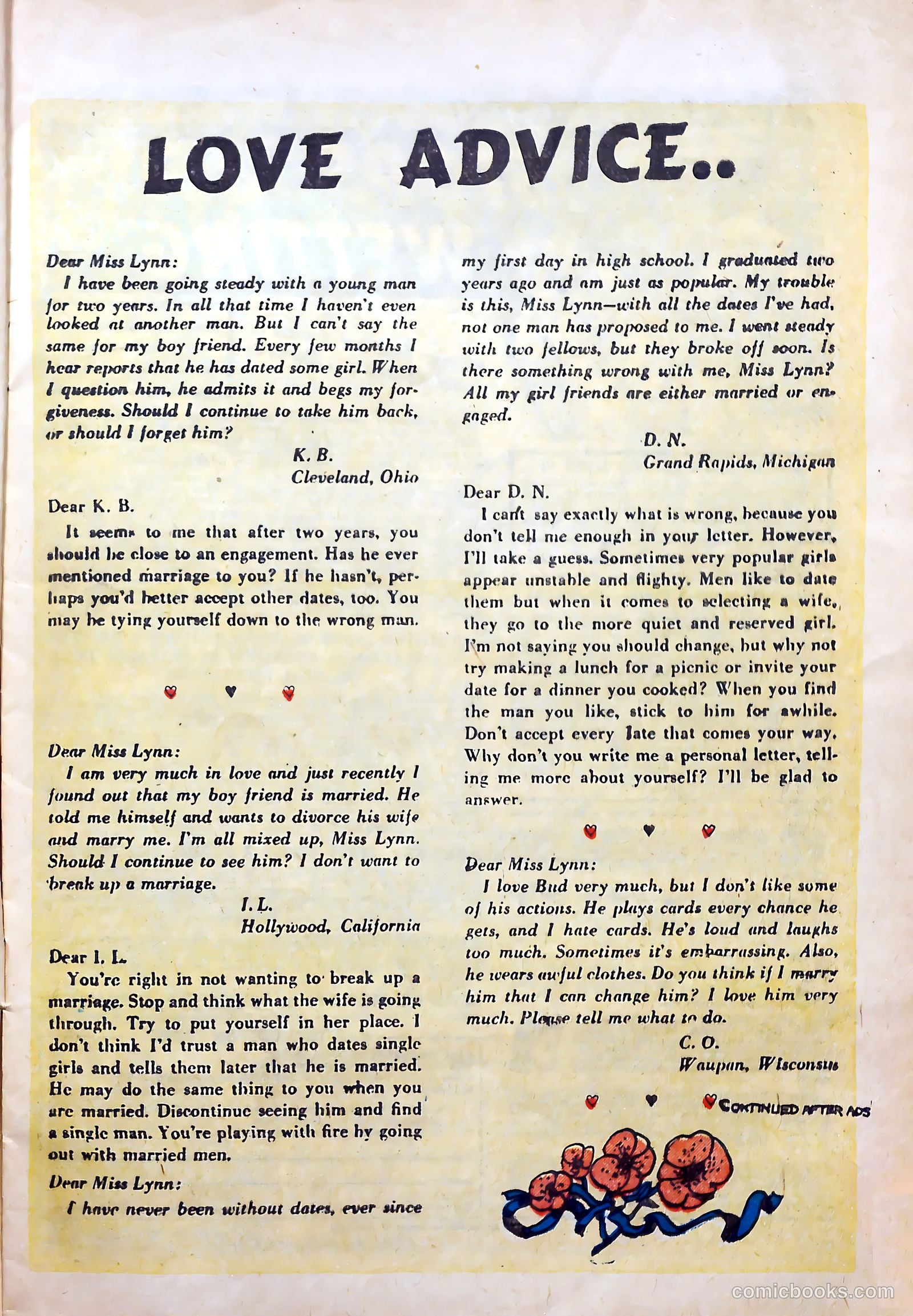 Top Love Stories #16 — page 9 of 37