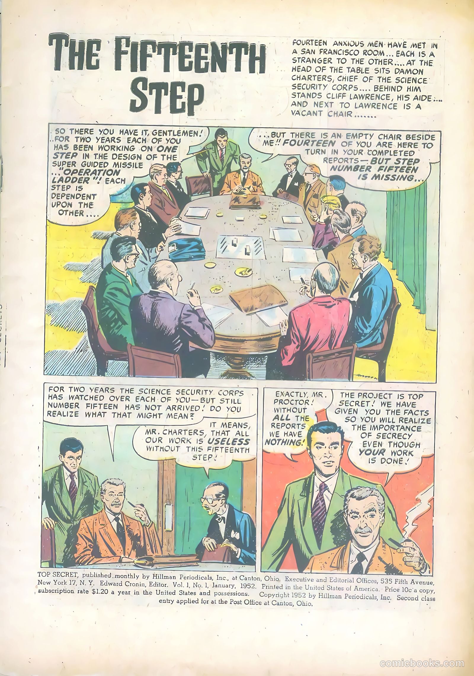 Top Secrets #1 — page 3 of 36