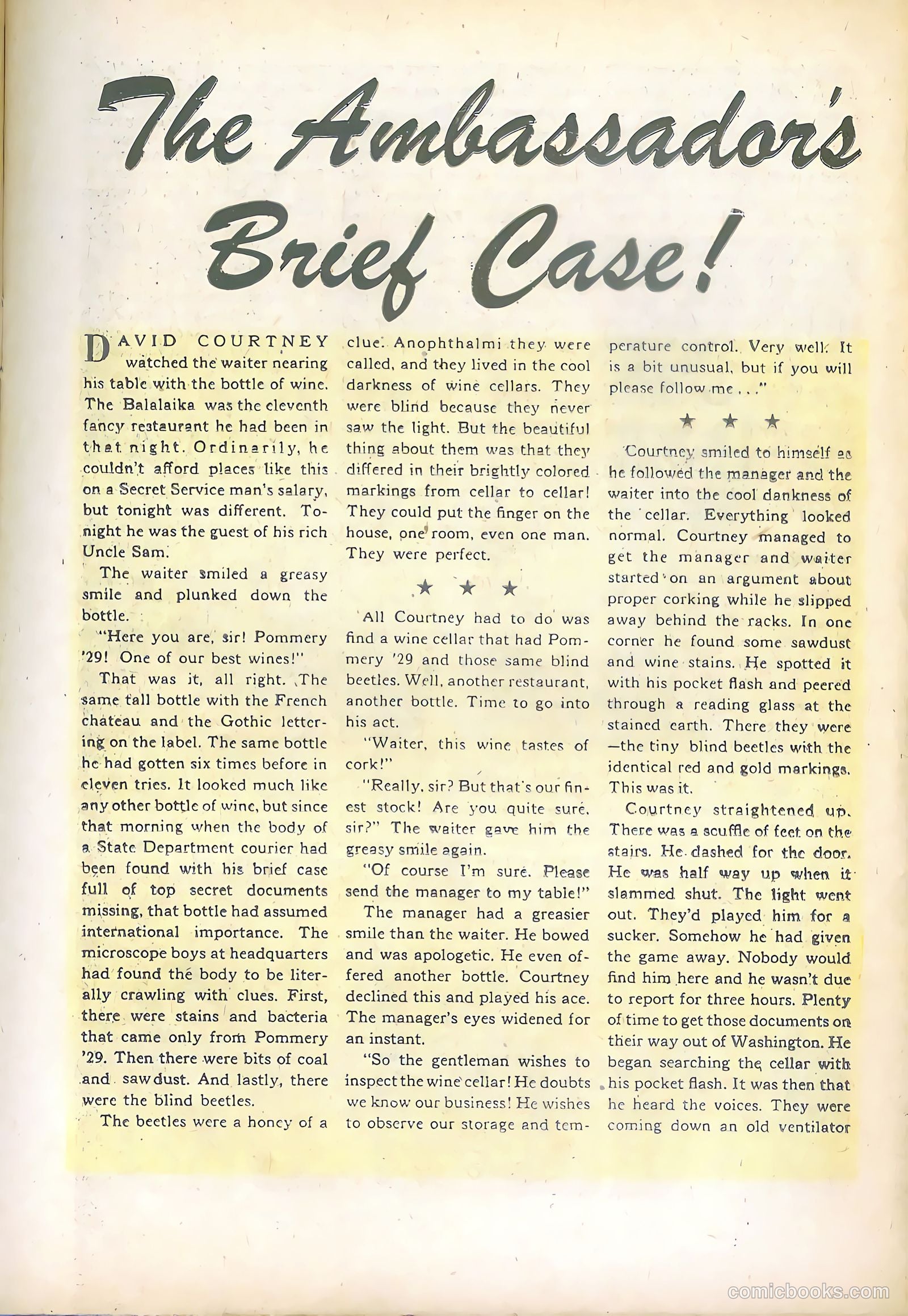 Top Secrets #1 — page 15 of 36