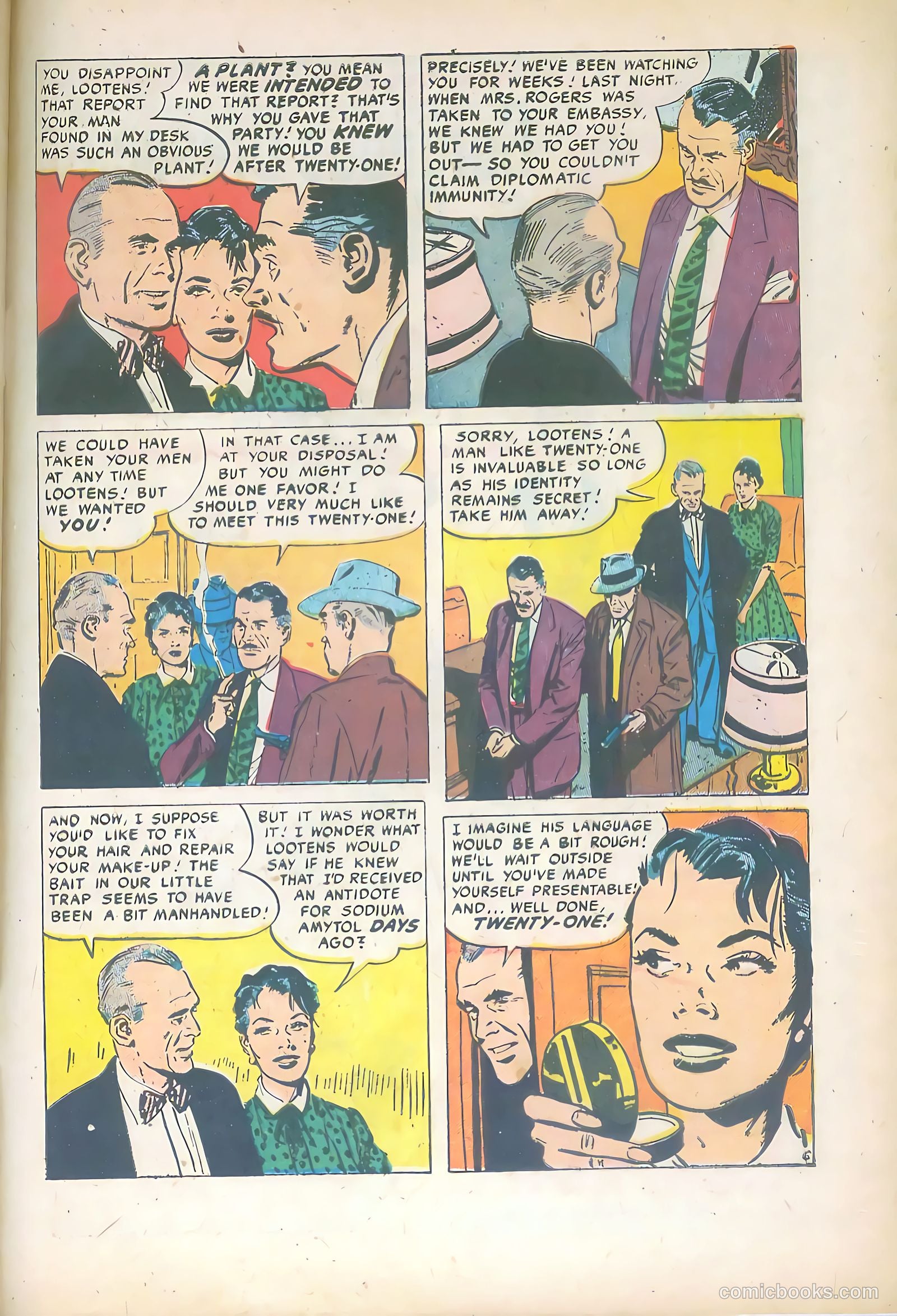 Top Secrets #1 — page 33 of 36