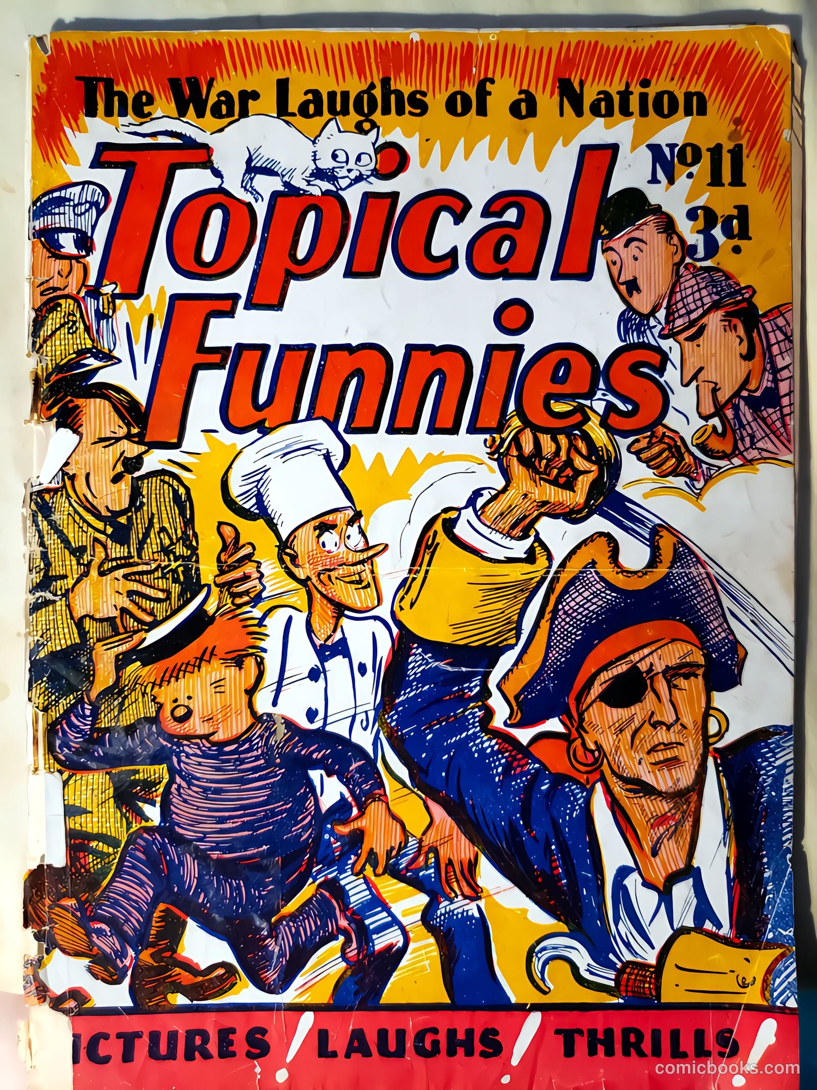 Topical Funnies #11 — page 1 of 36
