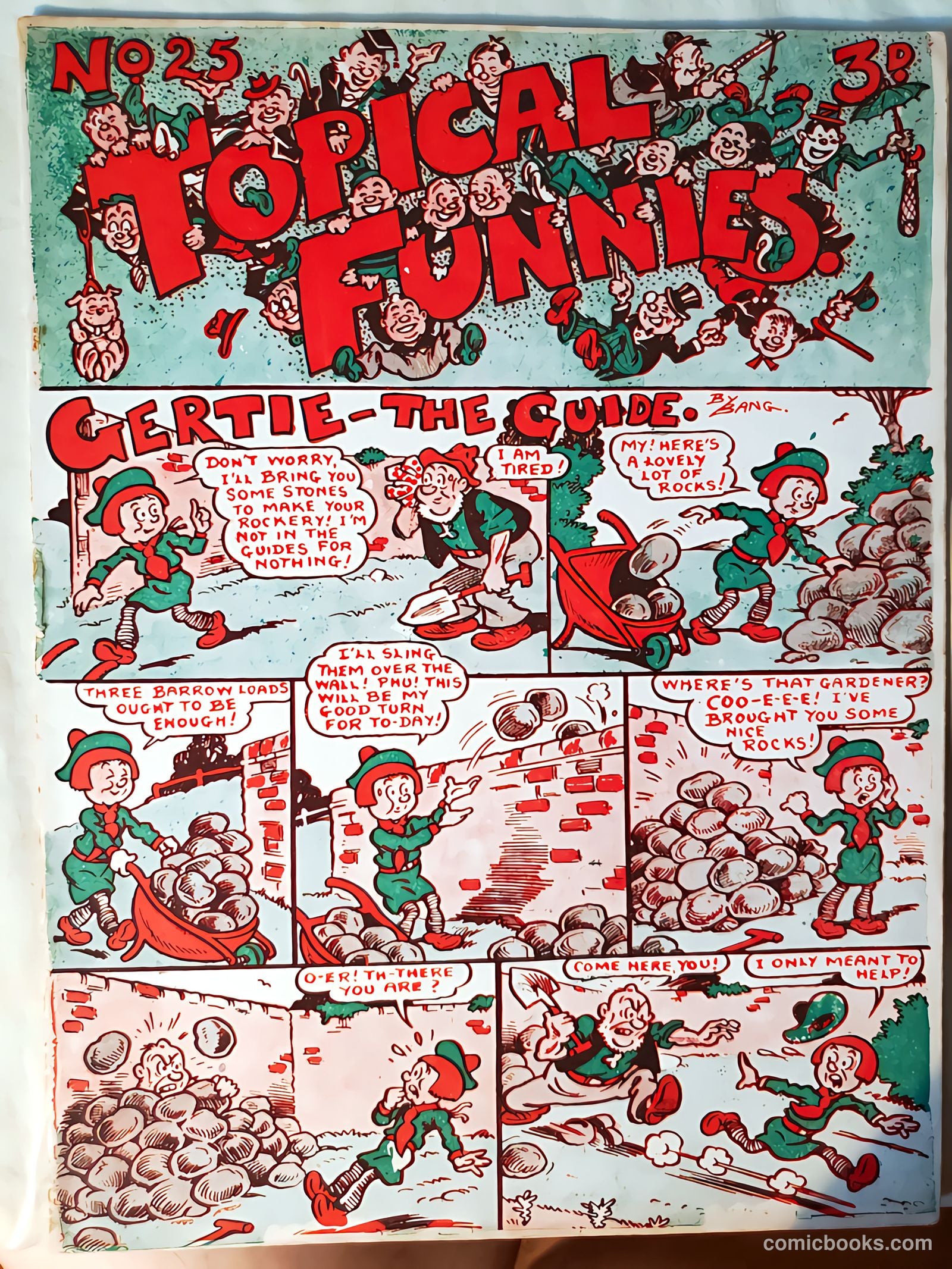 Topical Funnies #25 — page 1 of 16