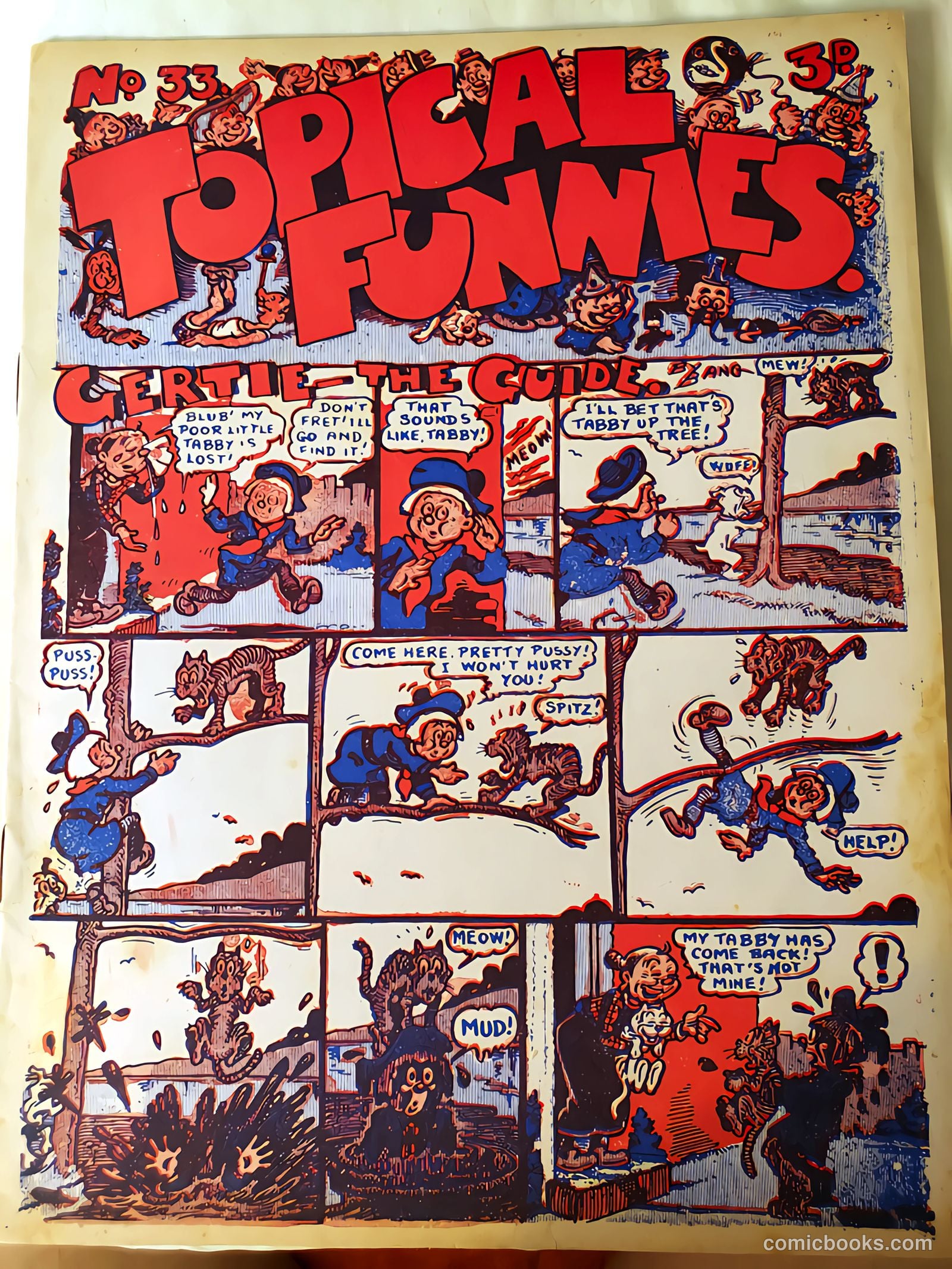 Topical Funnies #33 — page 1 of 16