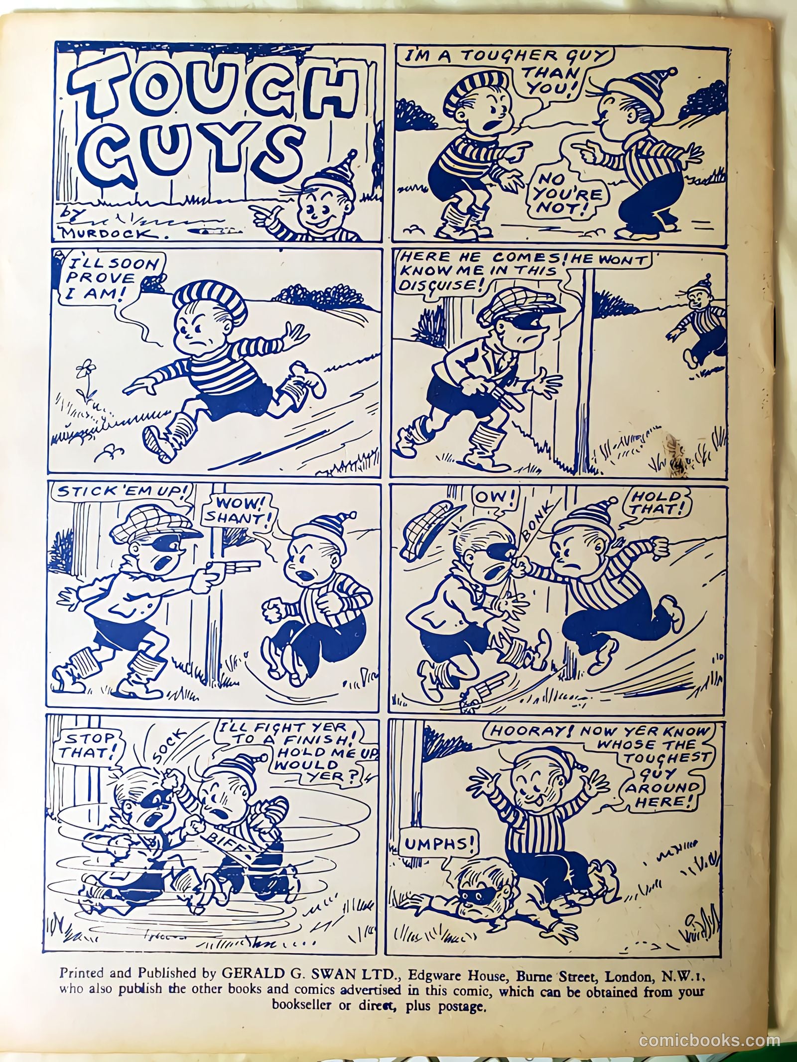 Topical Funnies #33 — page 16 of 16