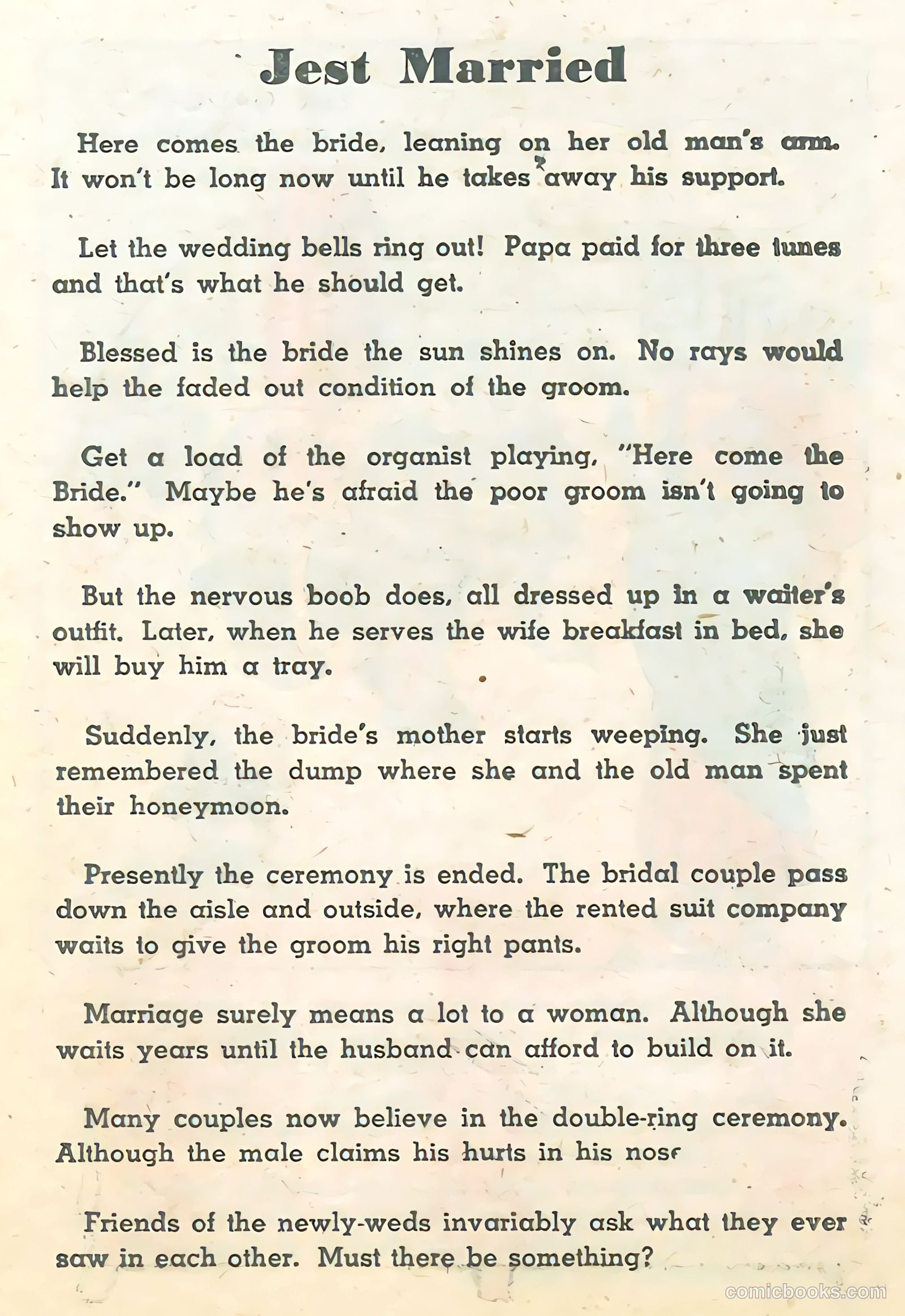 Tops In Humor #1 — page 16 of 69