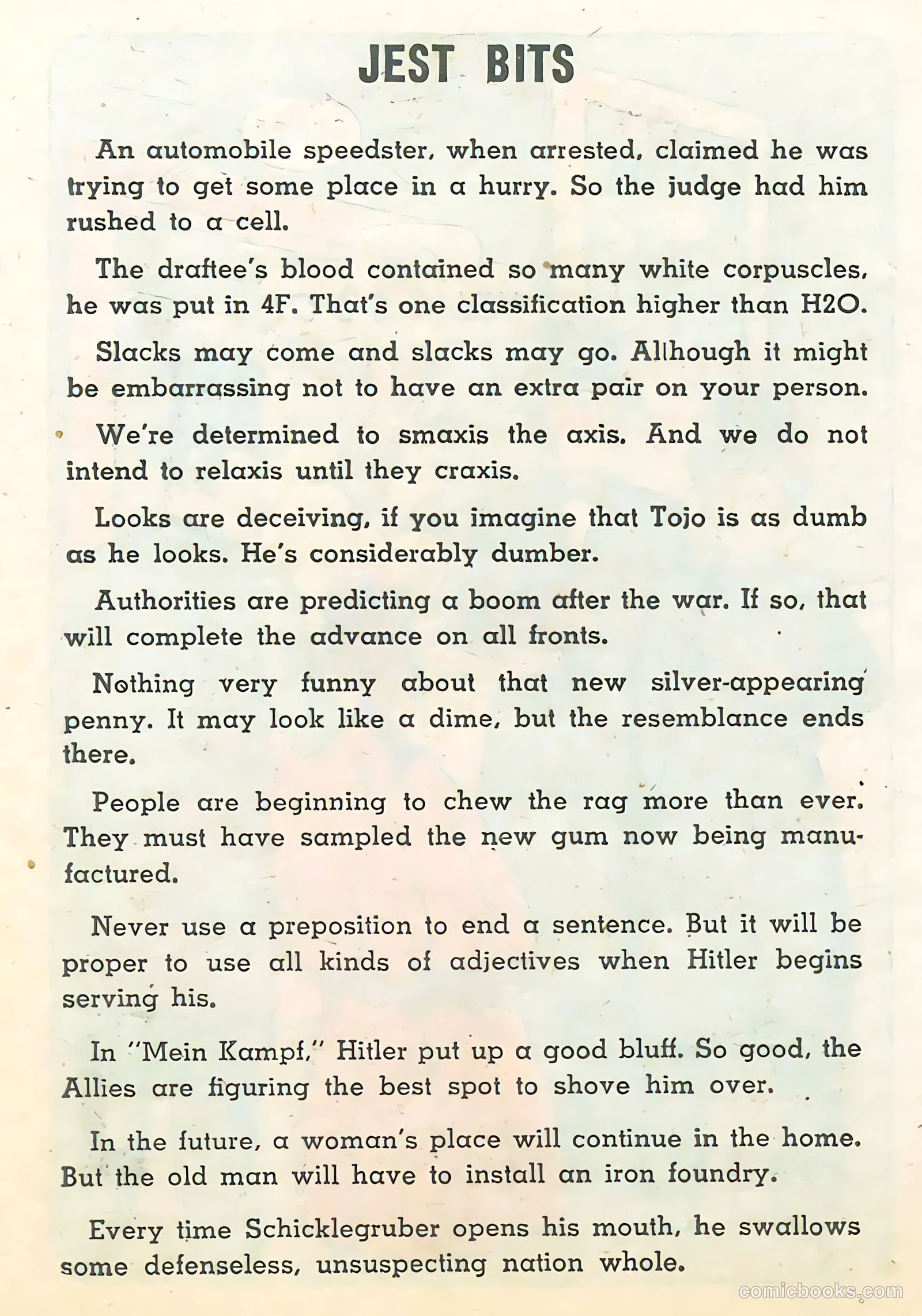 Tops In Humor #1 — page 24 of 69