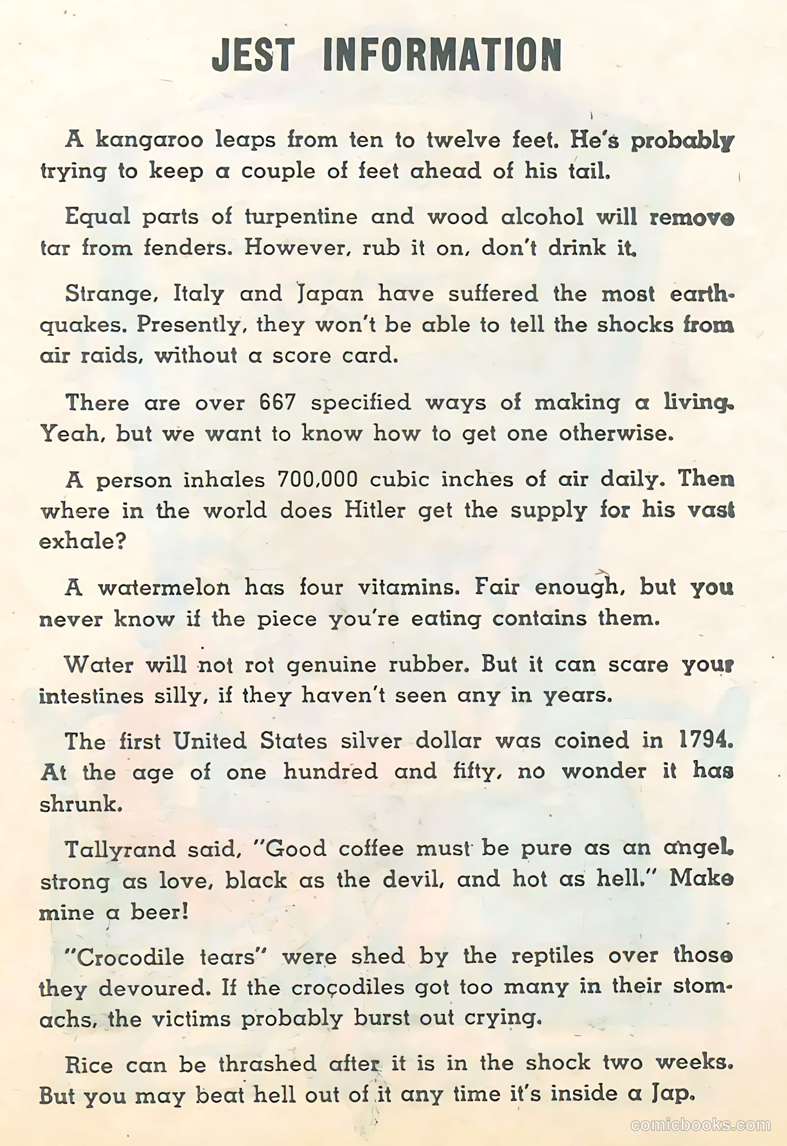 Tops In Humor #1 — page 26 of 69