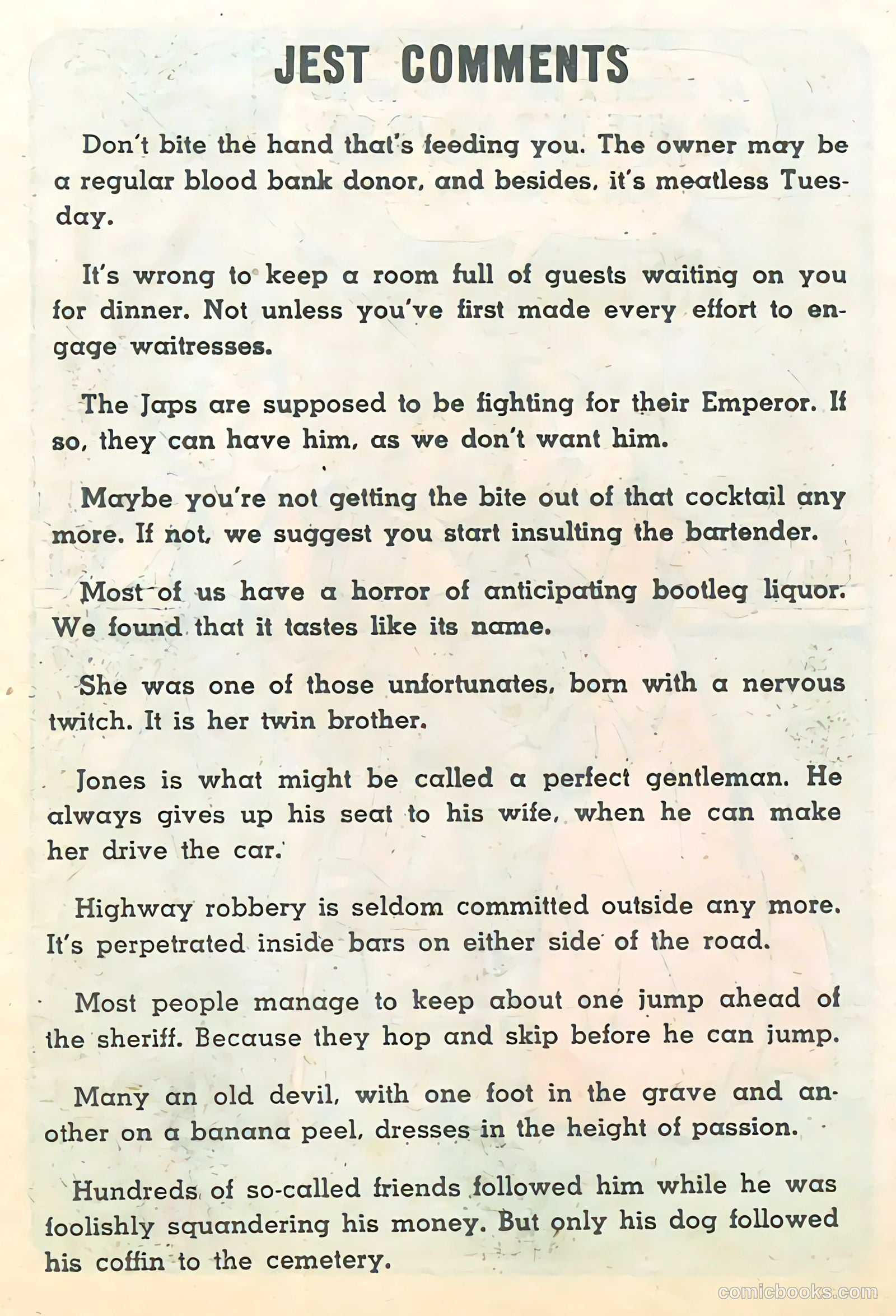 Tops In Humor #1 — page 32 of 69