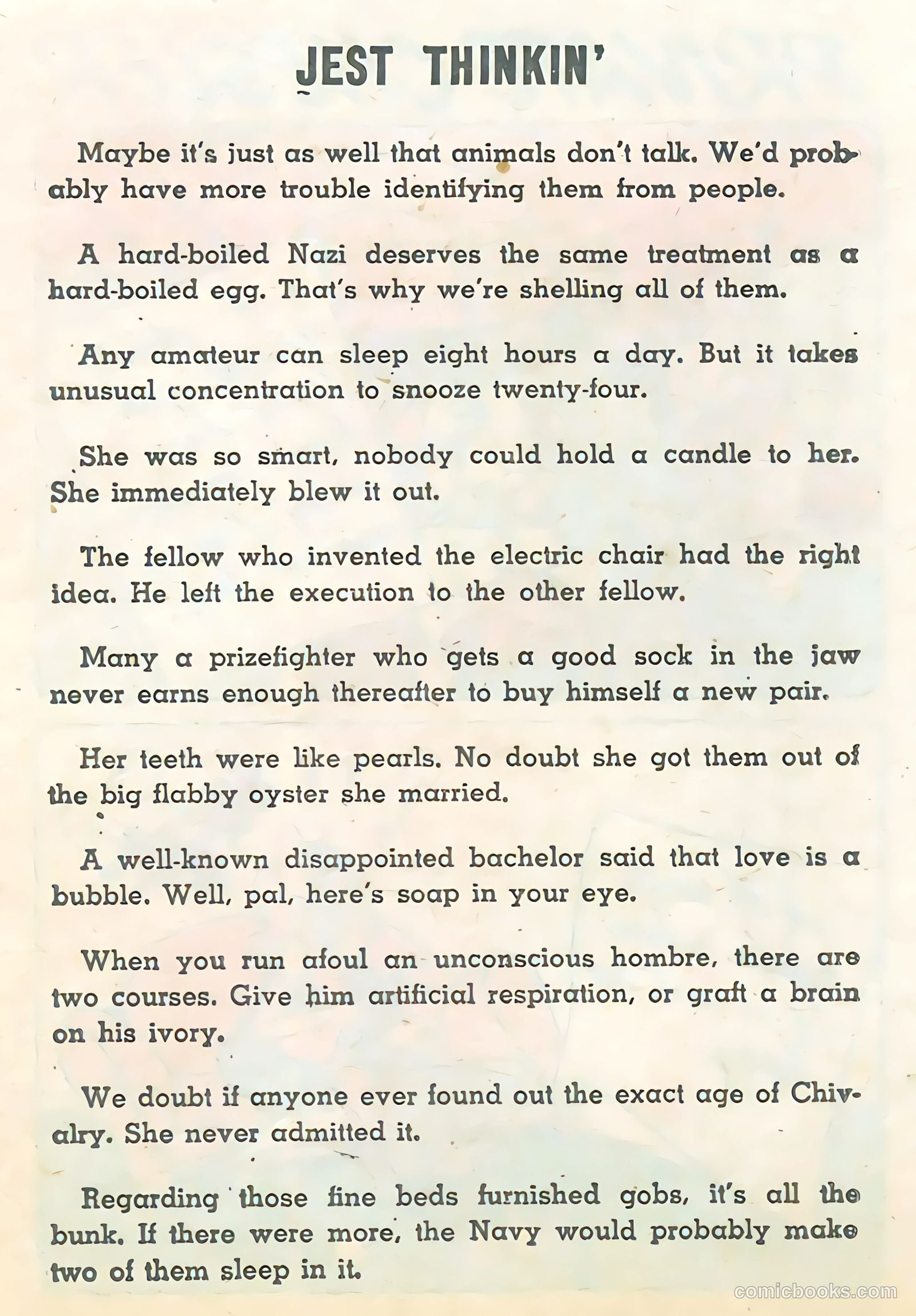 Tops In Humor #1 — page 43 of 69