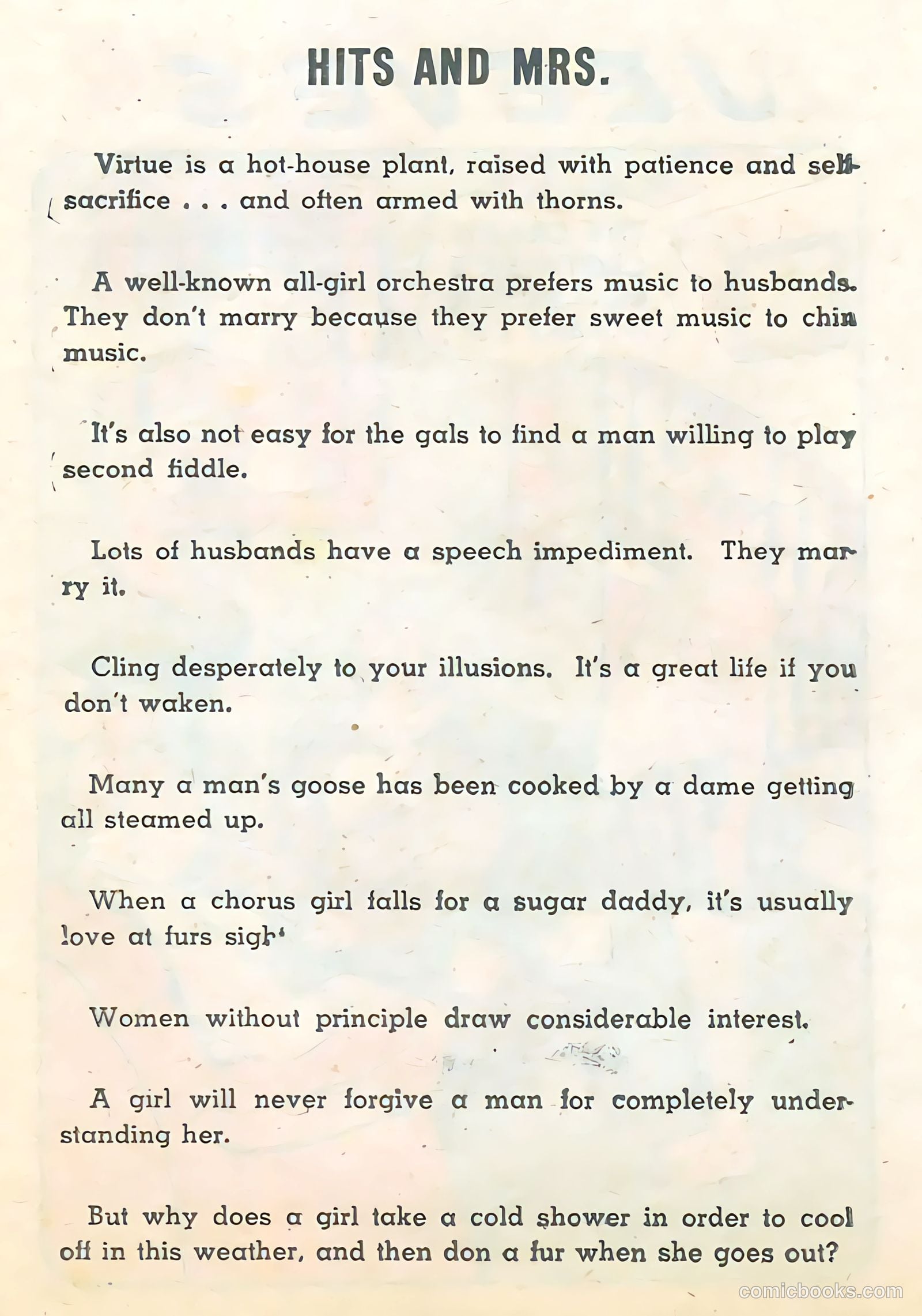 Tops In Humor #1 — page 51 of 69