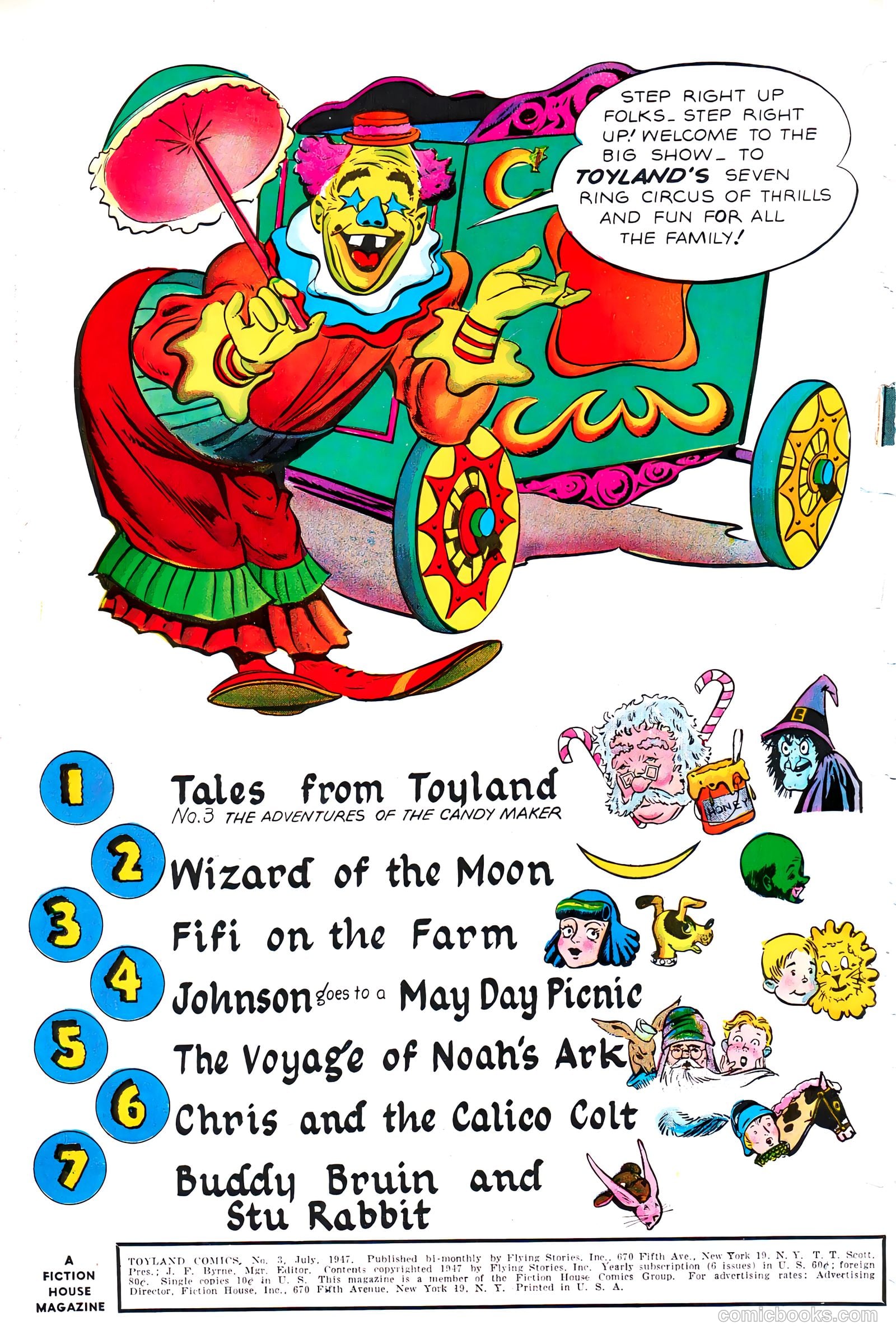 Toyland Comics #3 — page 2 of 52