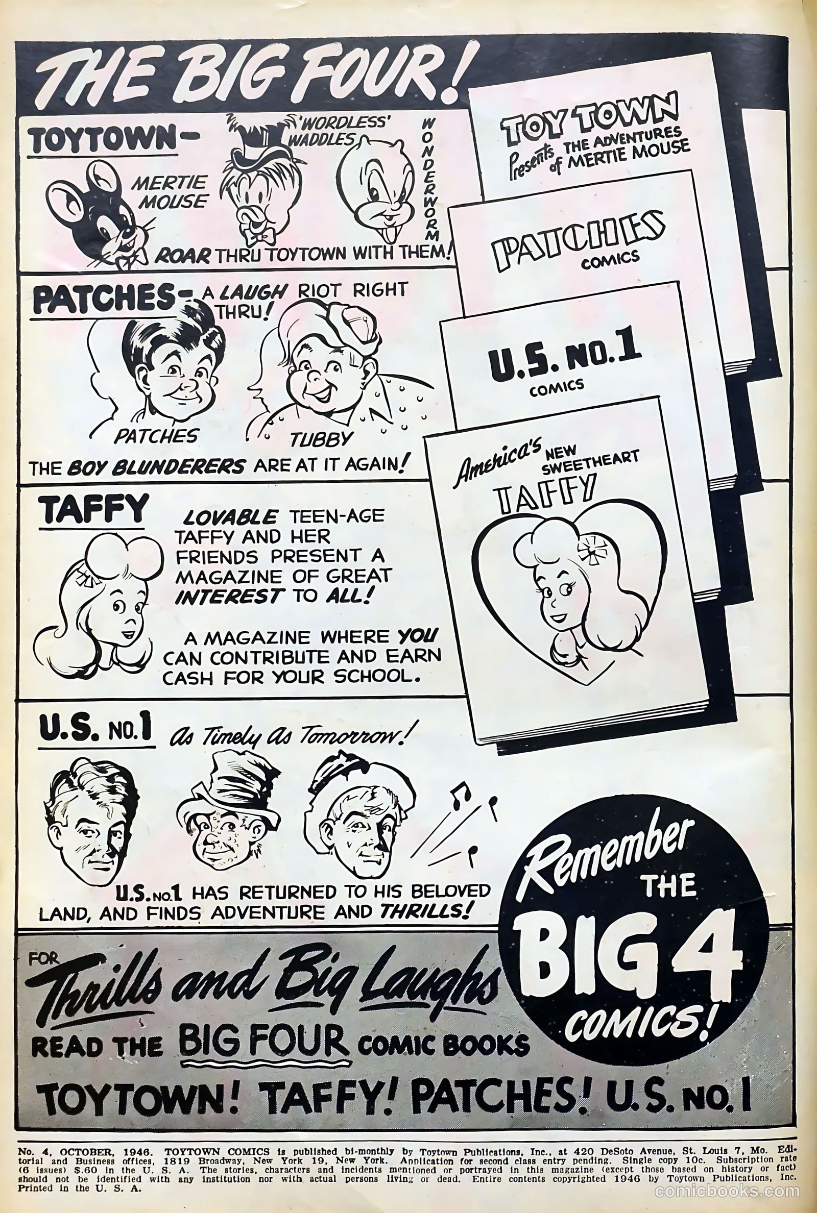 Toytown Comics #4 — page 2 of 52