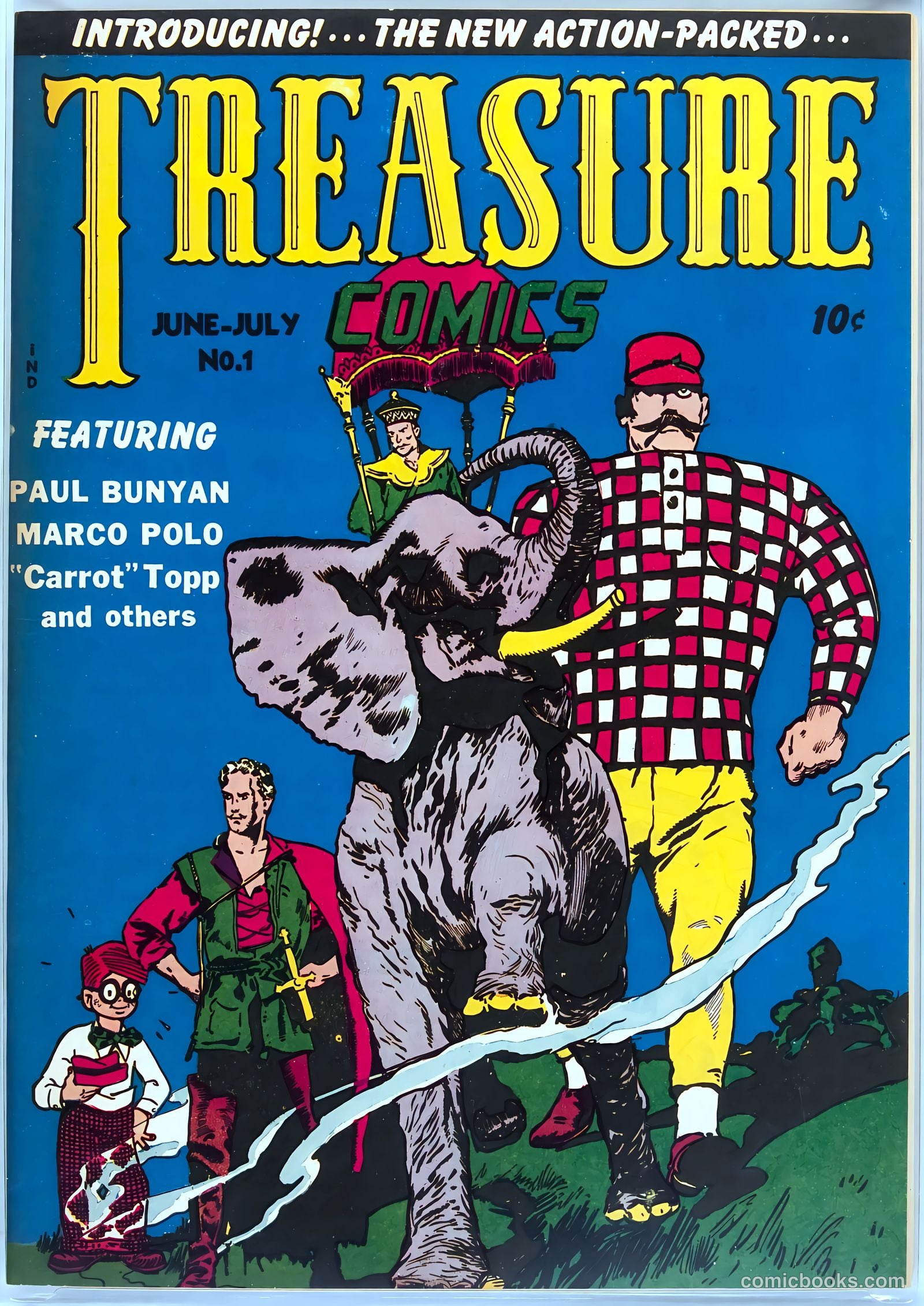 Treasure Comics #1 — page 1 of 52